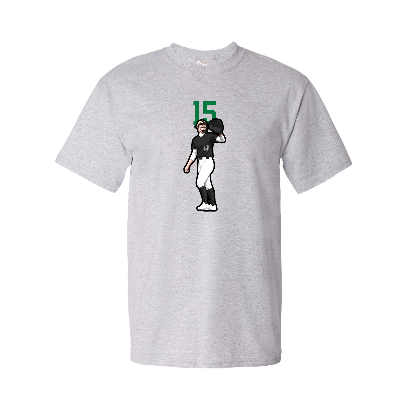 Tee — Number Top in Grey