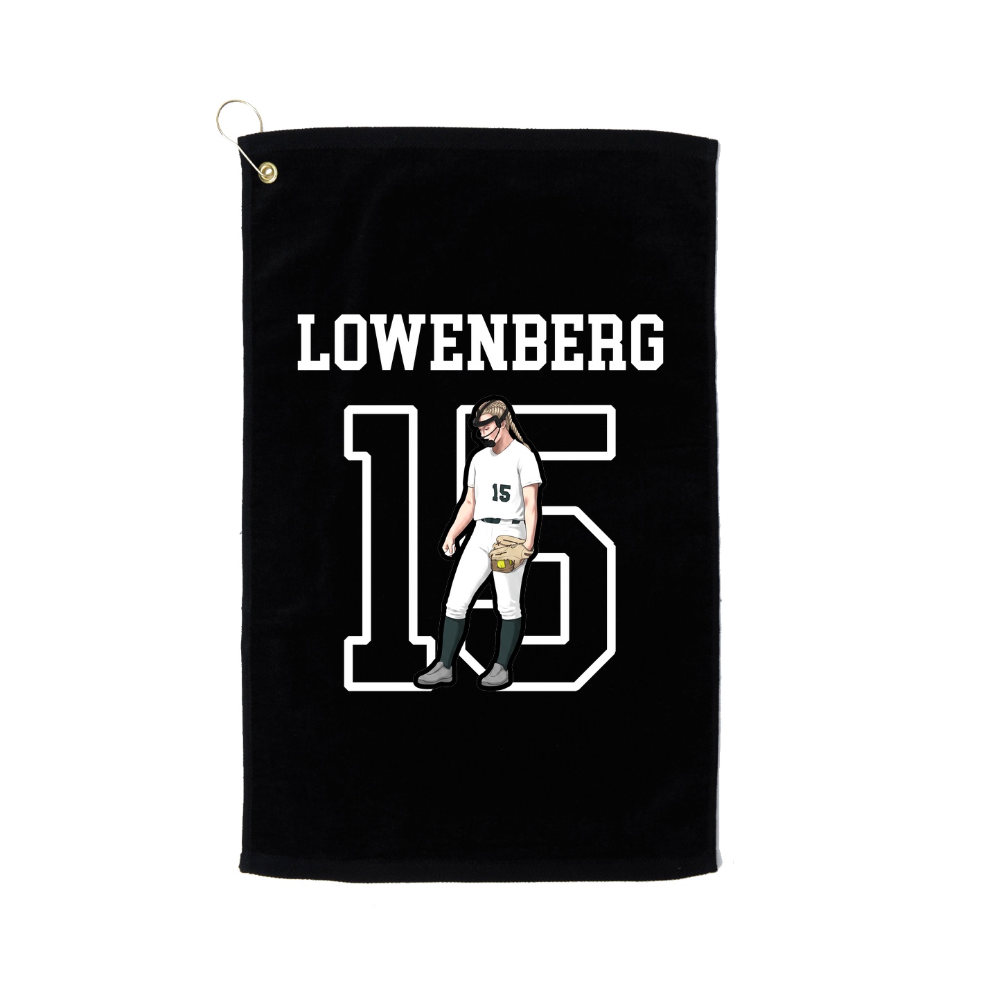 Golf Towel — Shirsey in Black