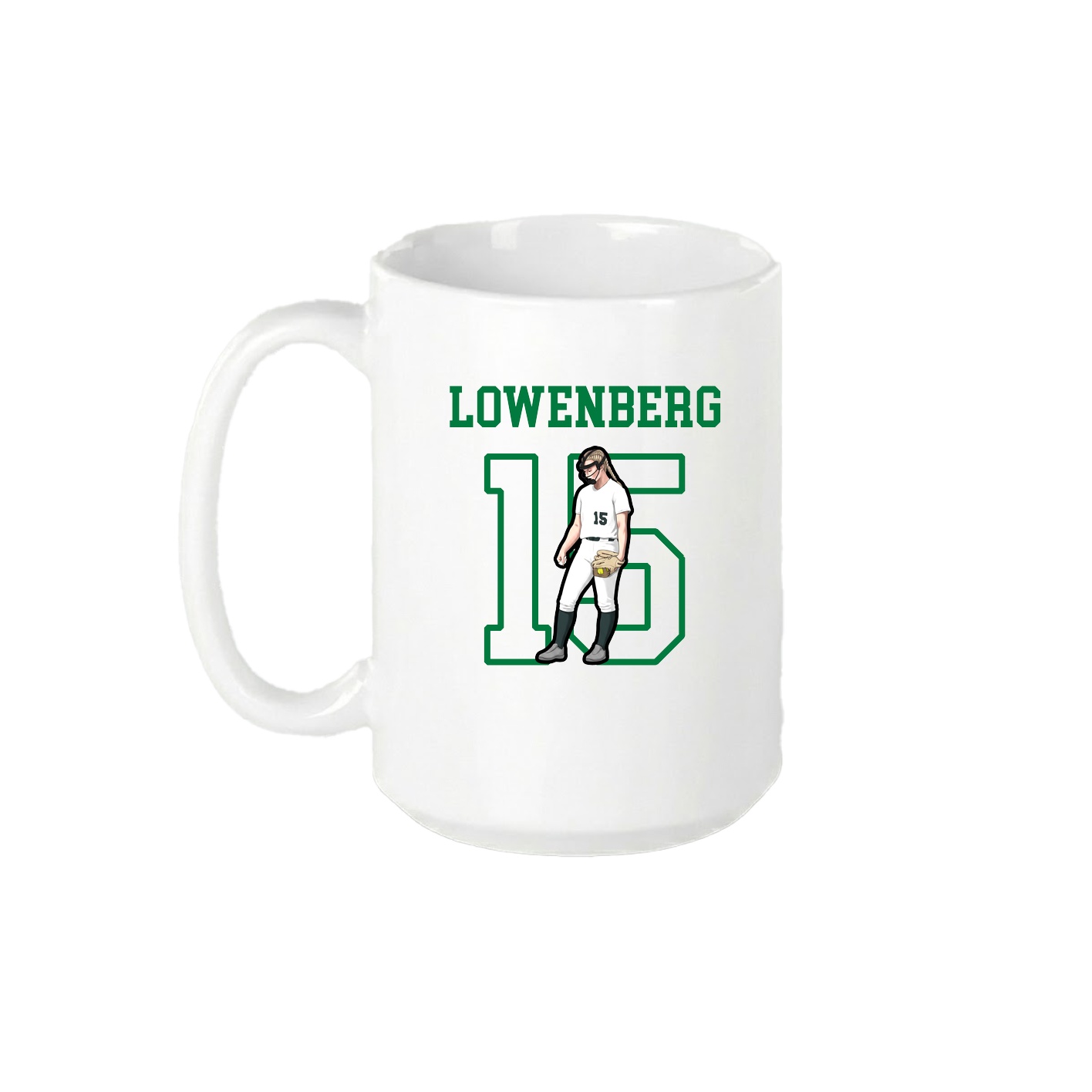 15oz Coffee Mug — Shirsey in White