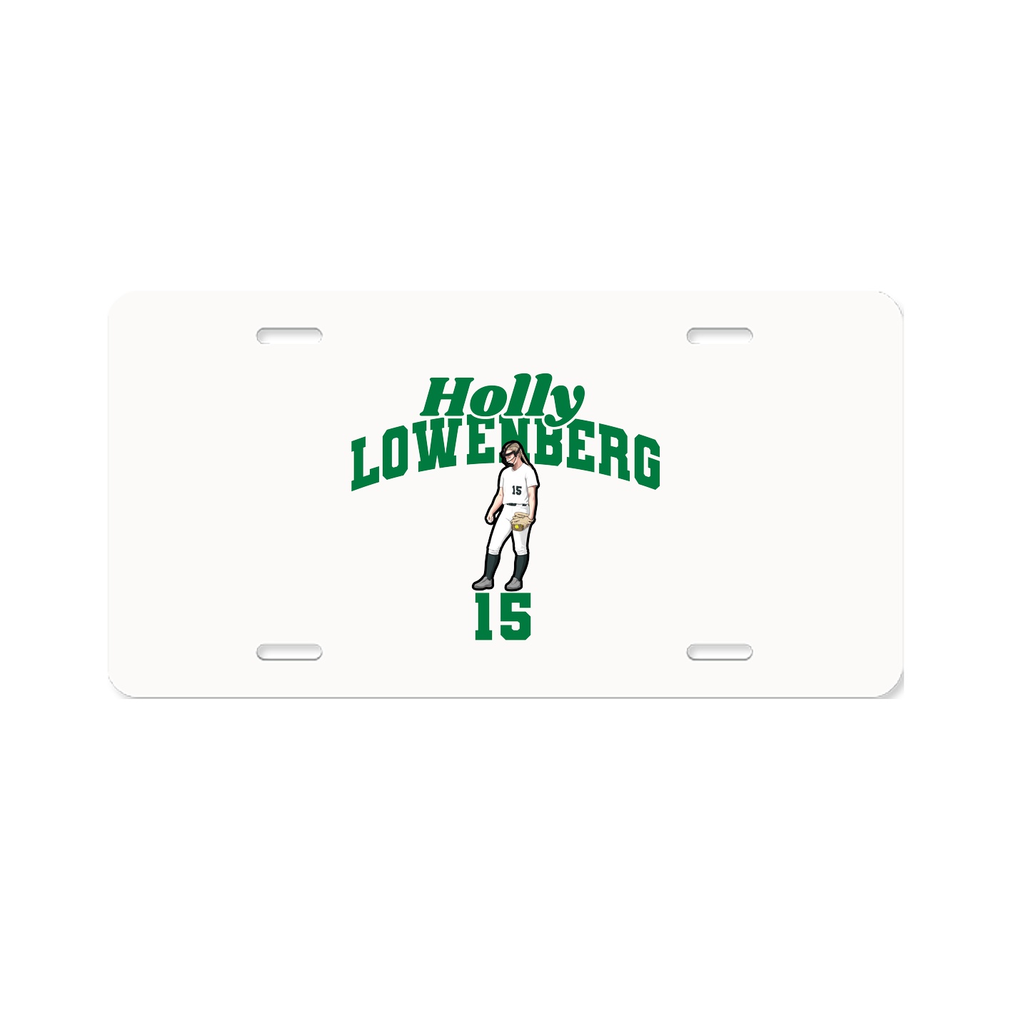 License Plate — Signature Arch in Classic