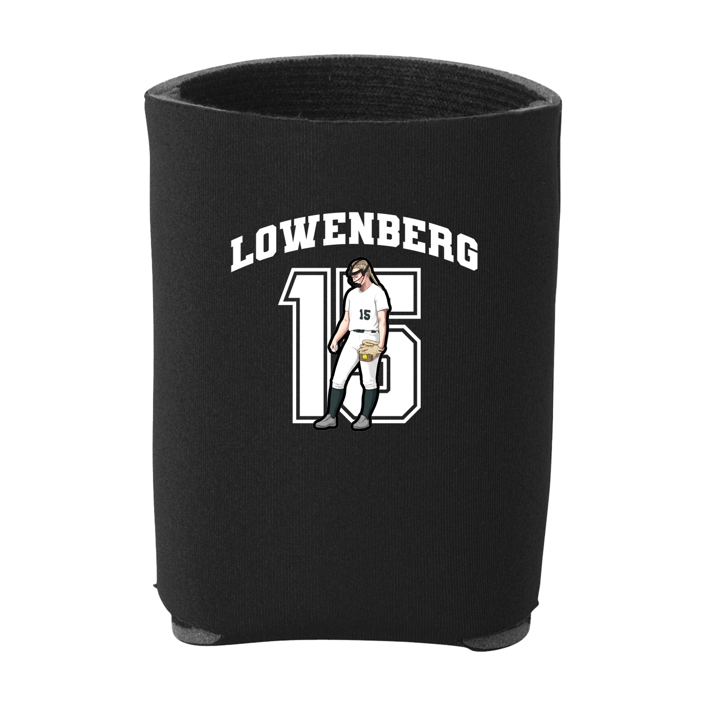 Can Holder — Number in Black