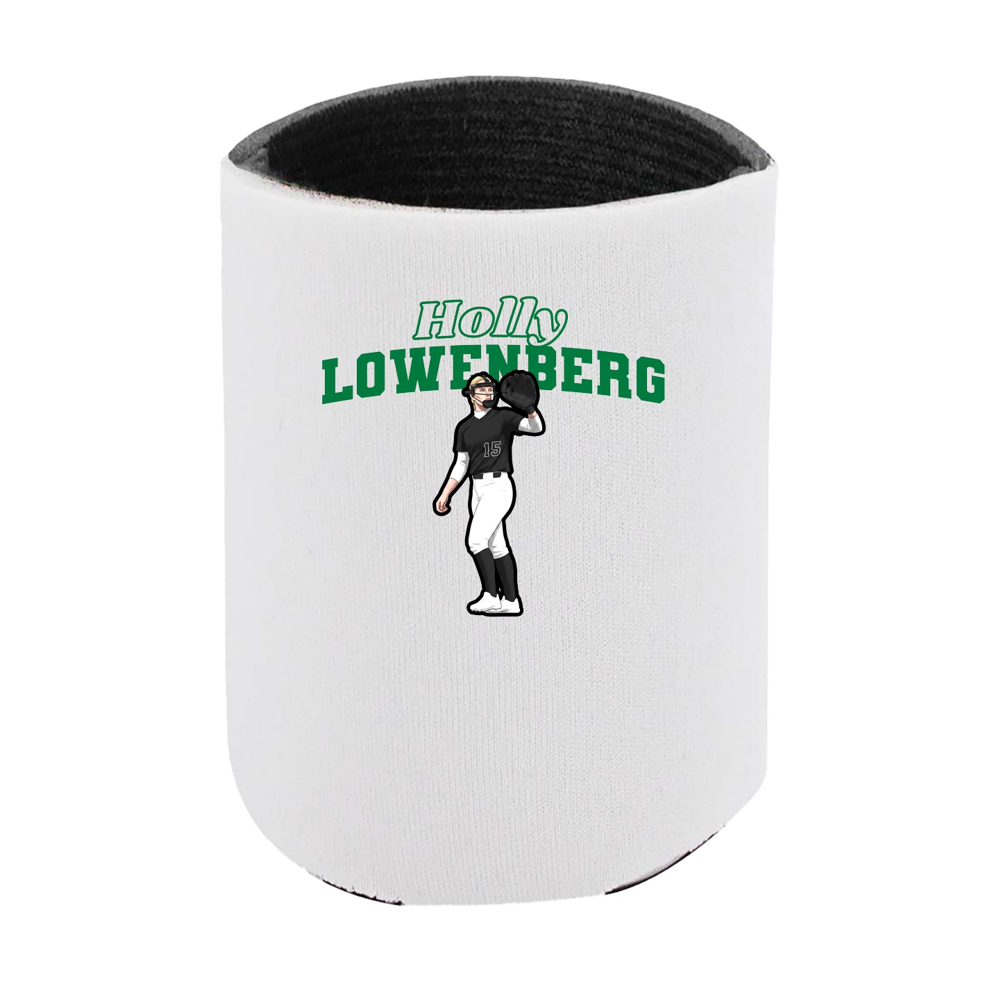 Can Holder — Name Arch in White