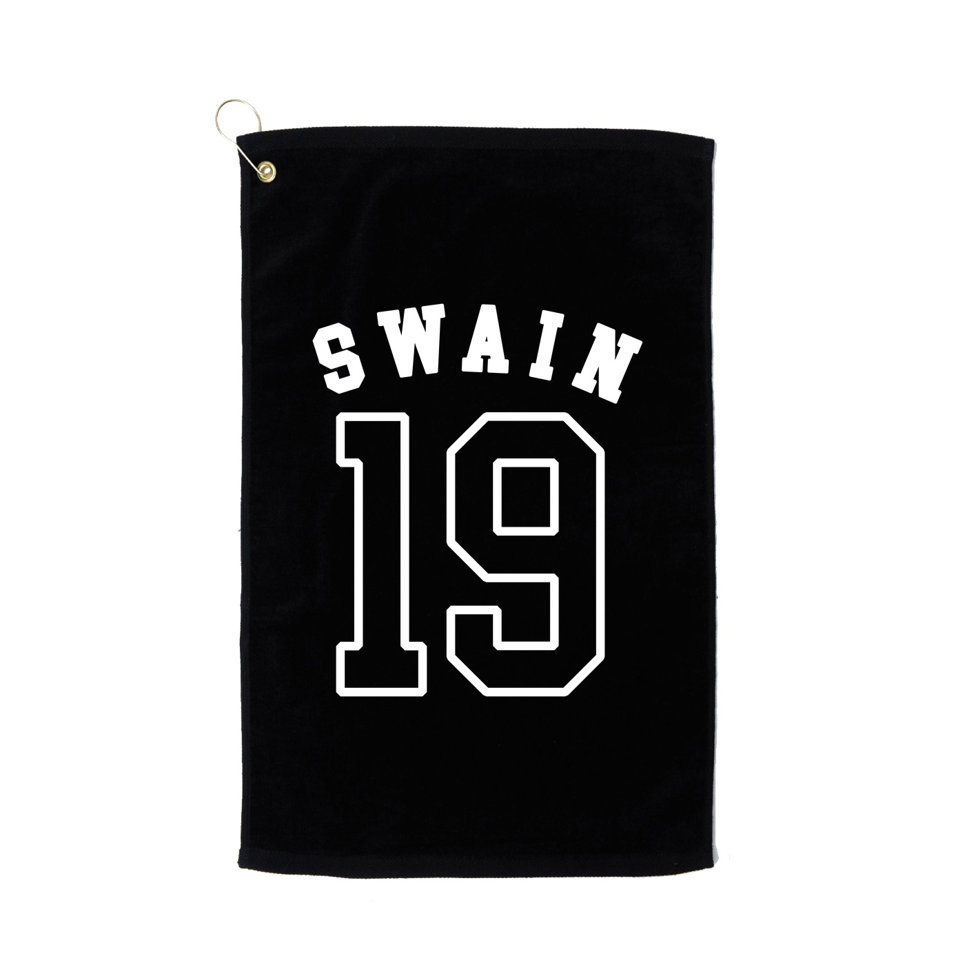 Golf Towel — Shirsey Arch in Black