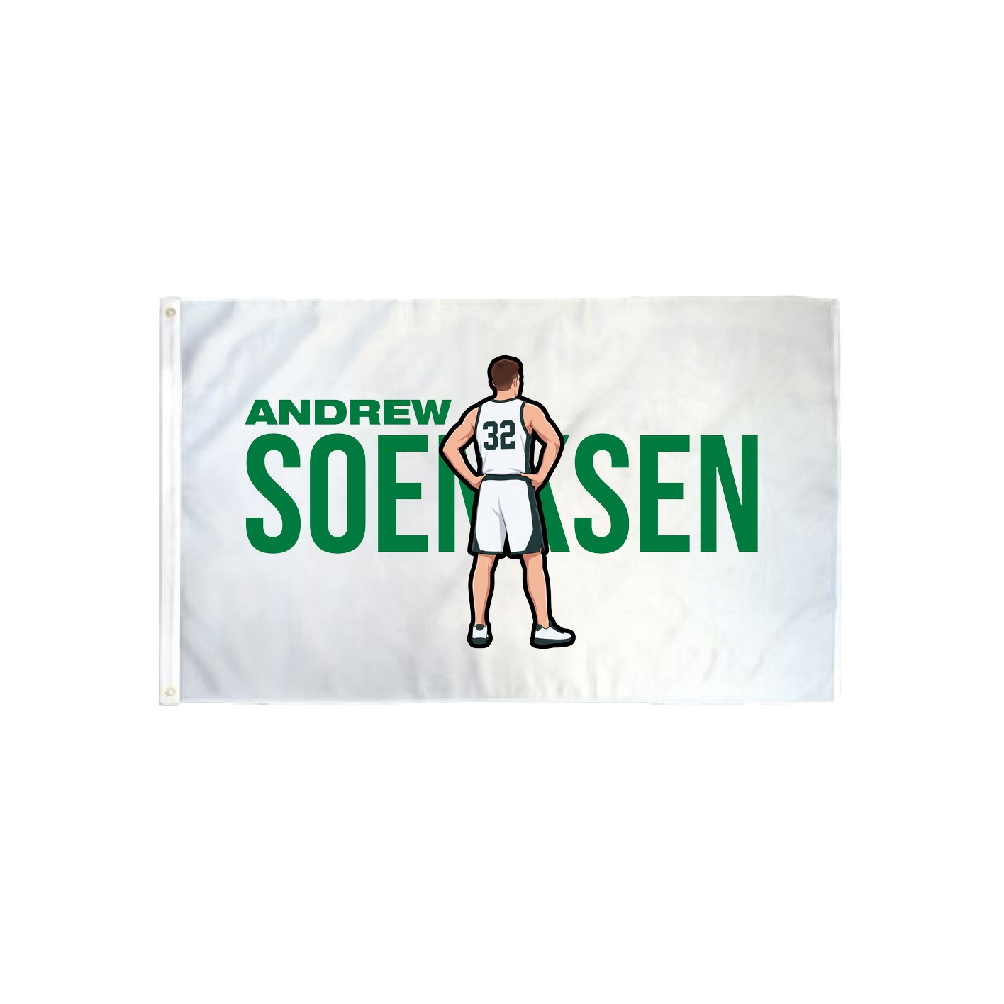 3x5 Flag — Player Name in Classic