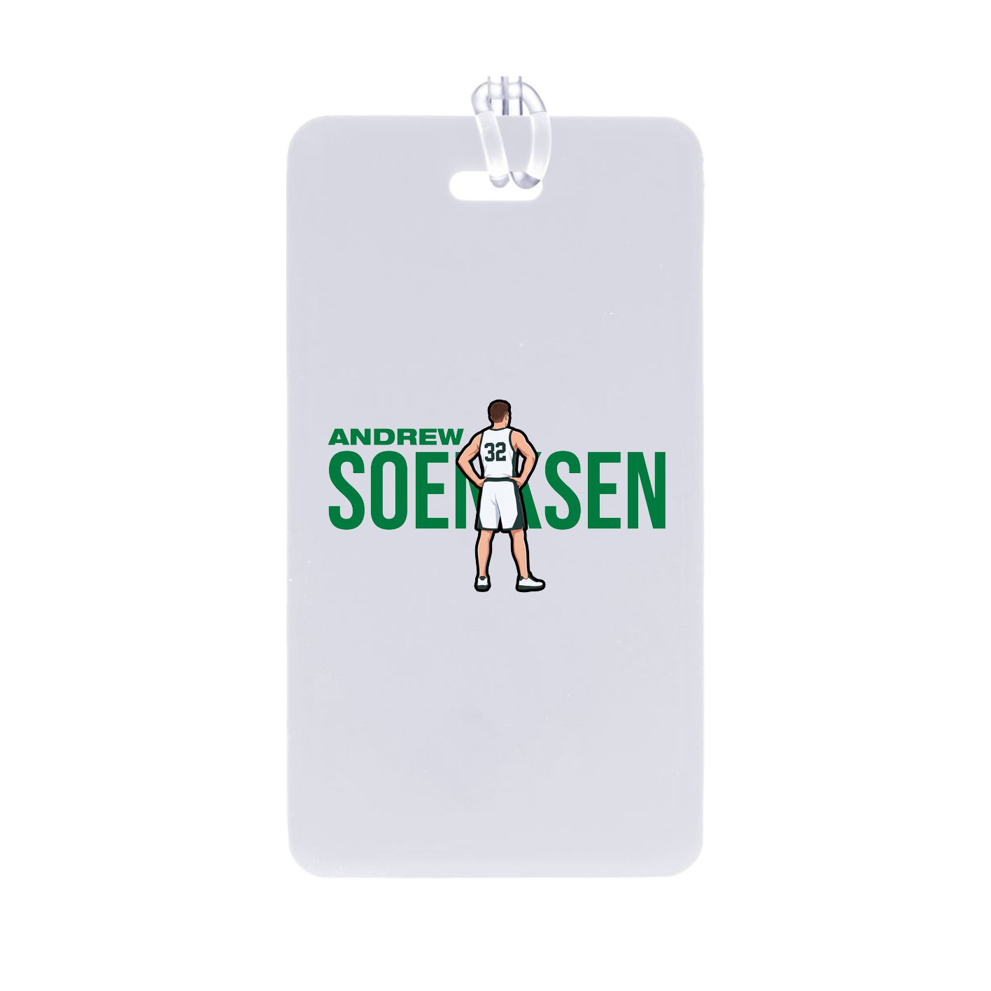 Bag Tag — Player Name in Classic