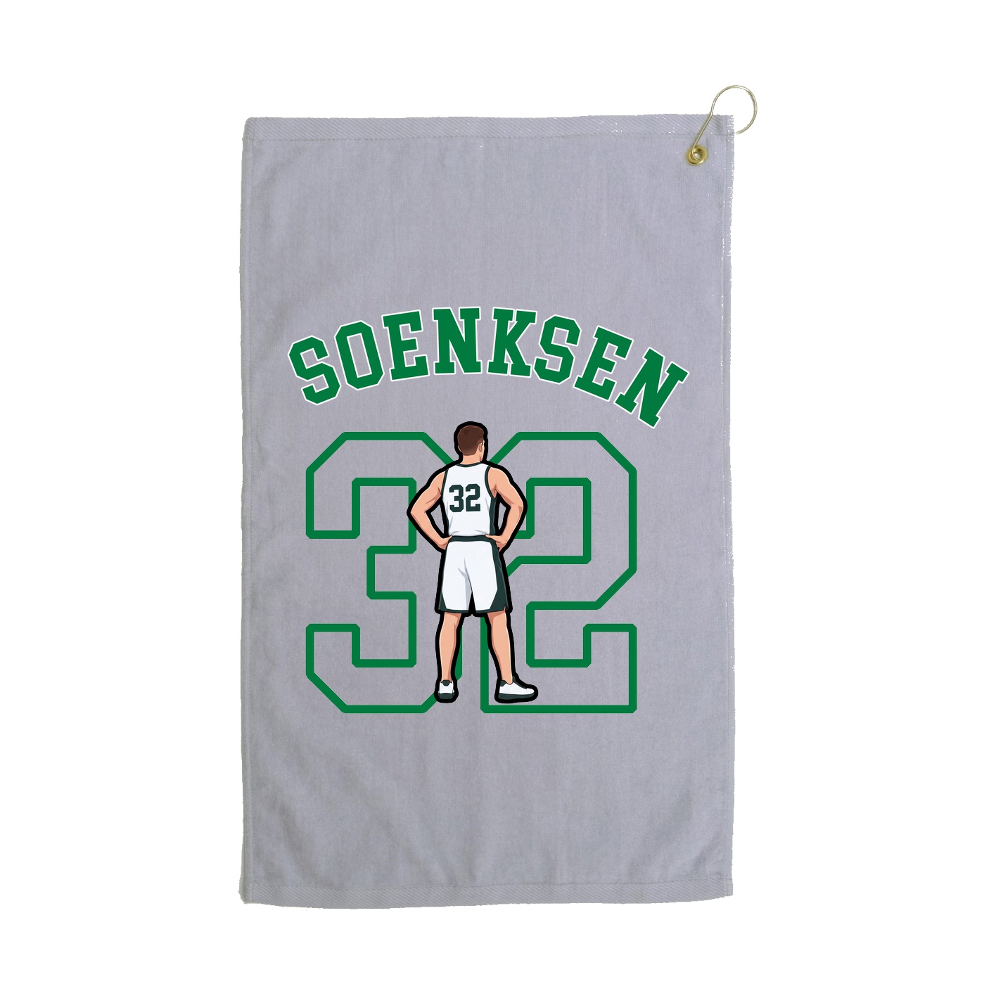 Golf Towel — Shirsey Arch in Grey