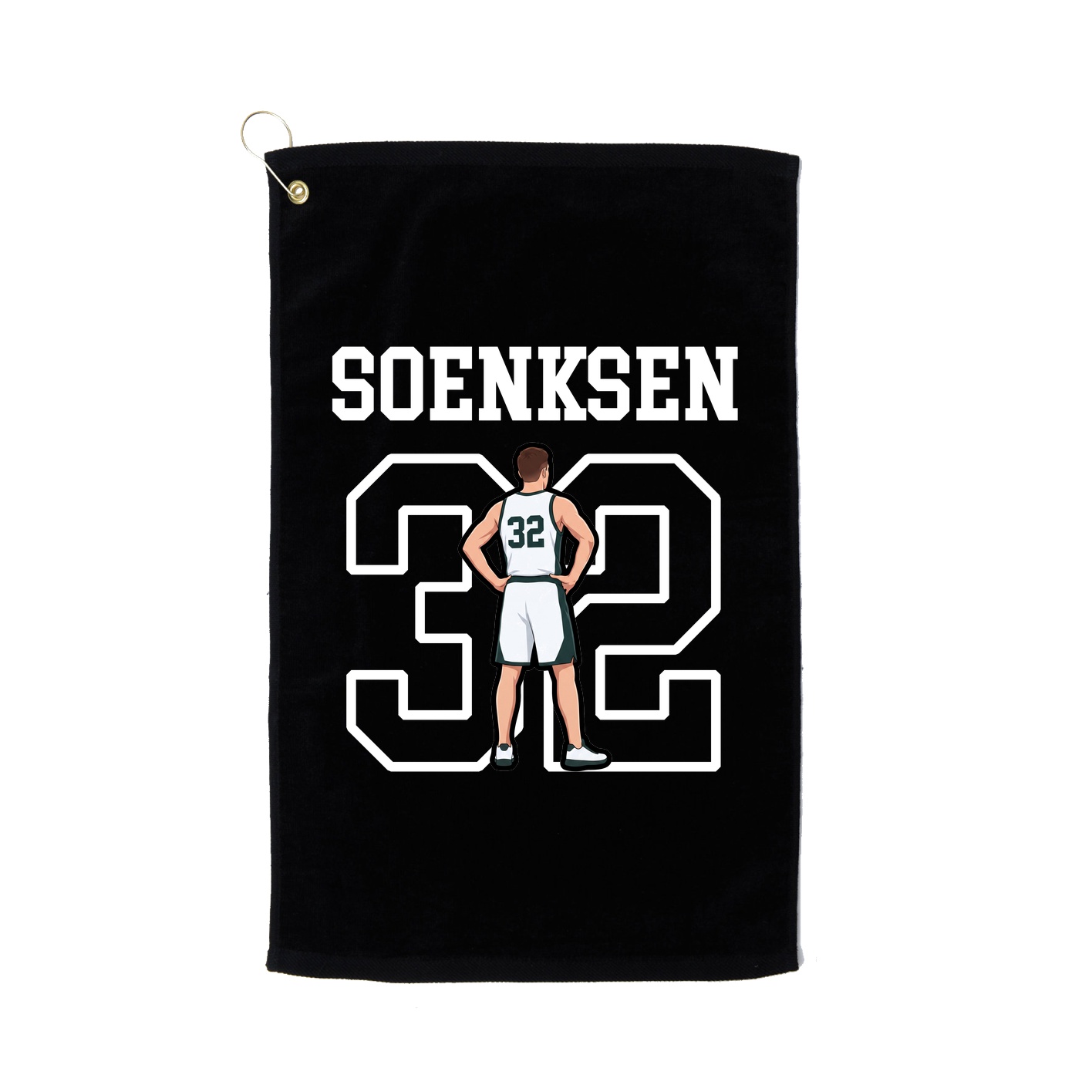 Golf Towel — Shirsey in Black