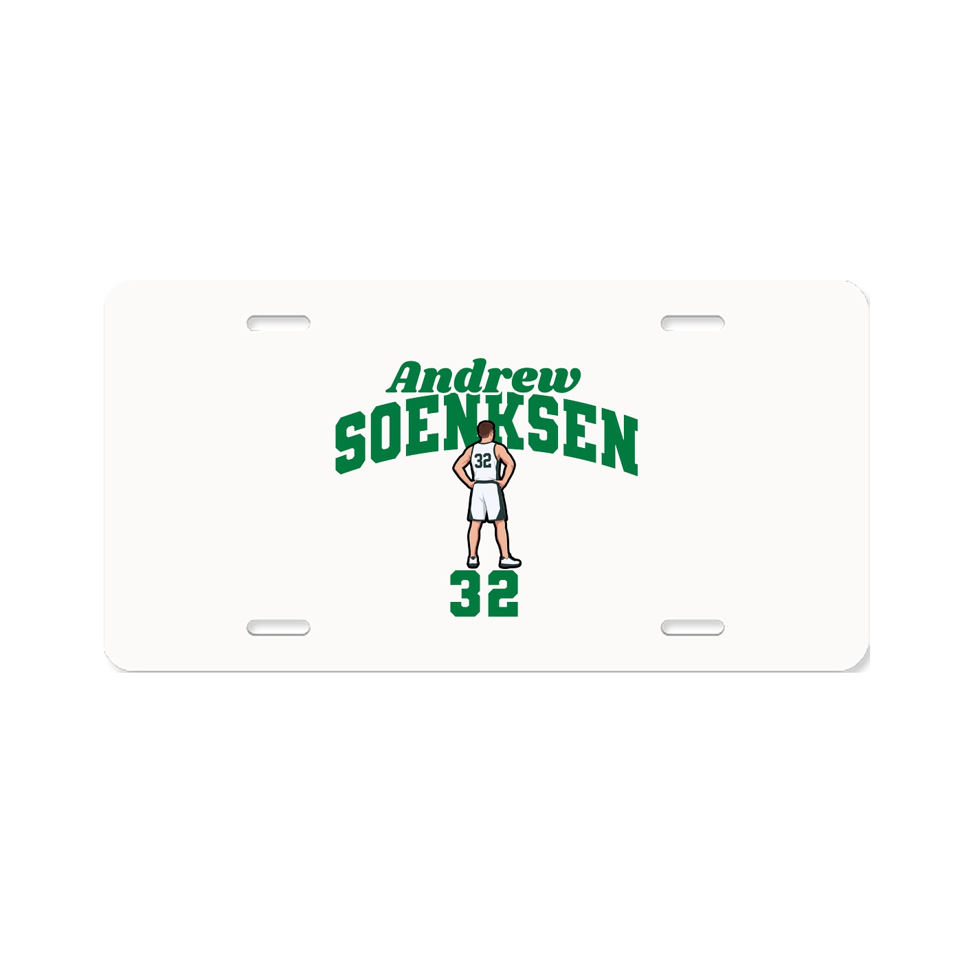 License Plate — Signature Arch in Classic
