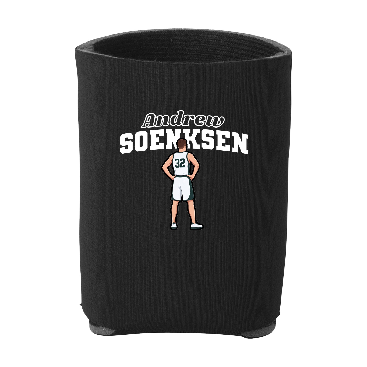 Can Holder — Name Arch in Black