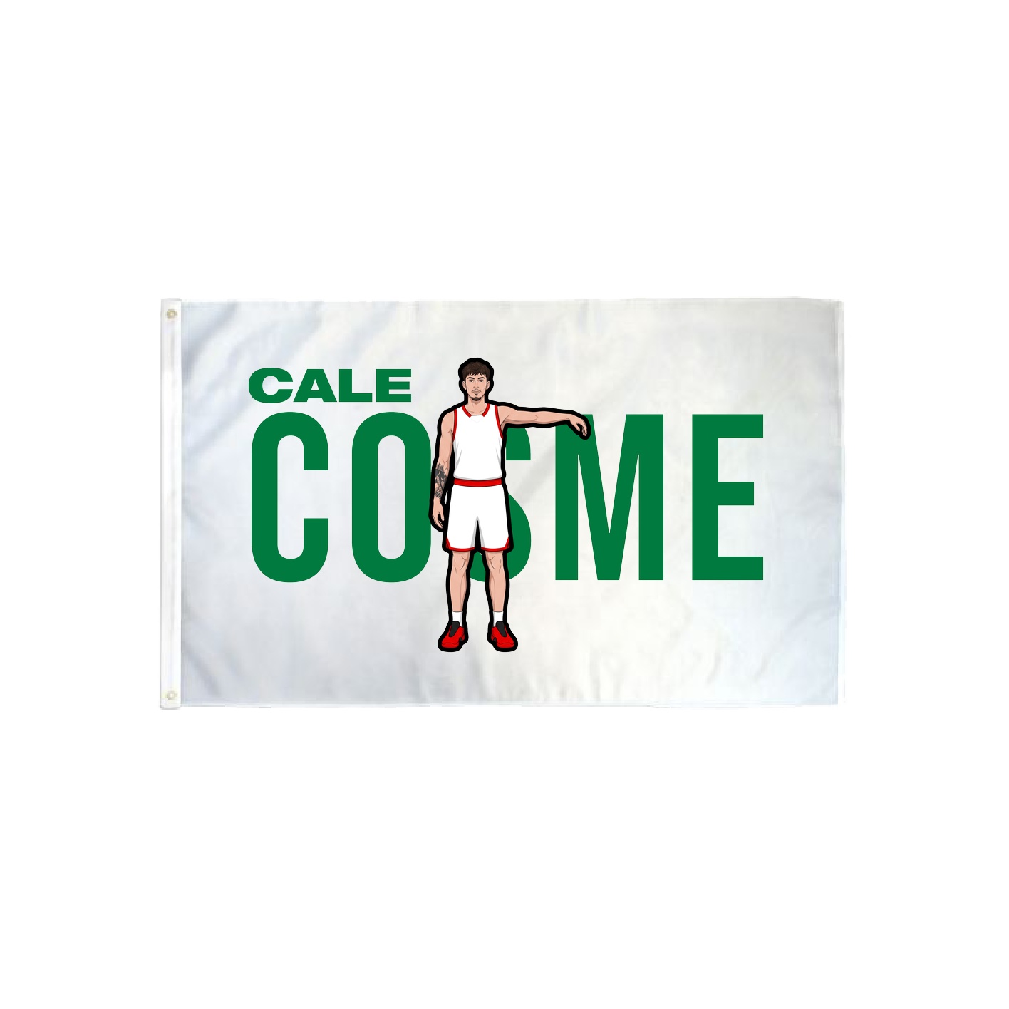 3x5 Flag — Player Name in Classic