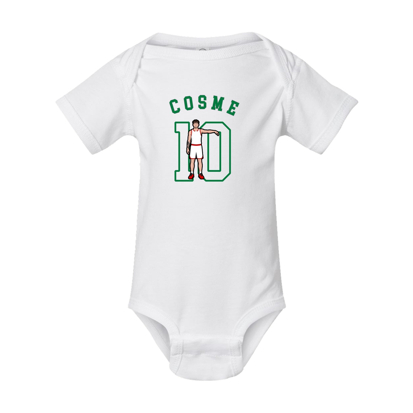 Baby Onesie — Shirsey Arch in White