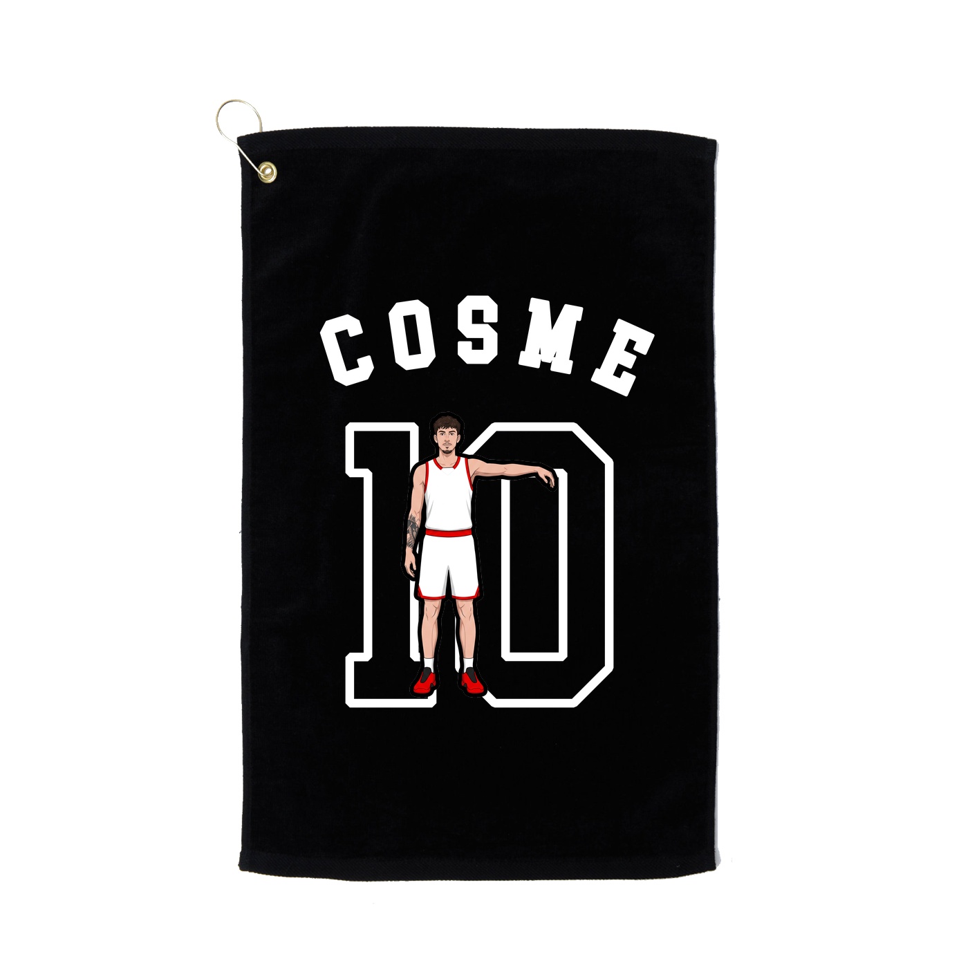 Golf Towel — Shirsey Arch in Black