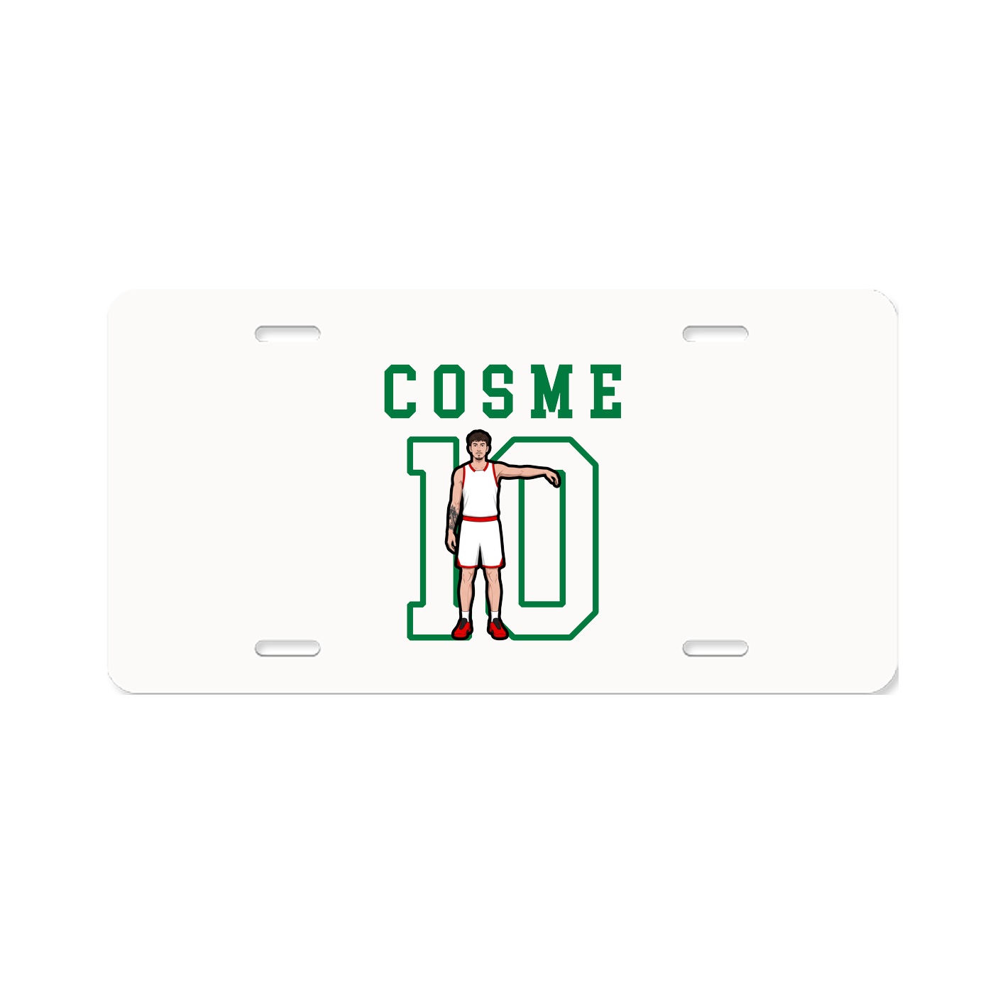 License Plate — Shirsey in Classic