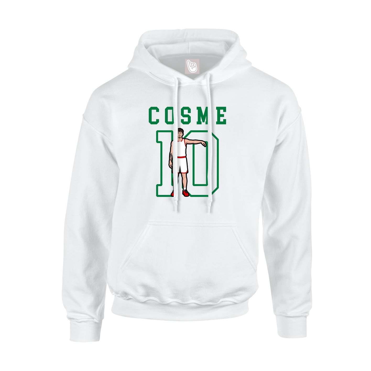 Youth Hoodie — Shirsey in White
