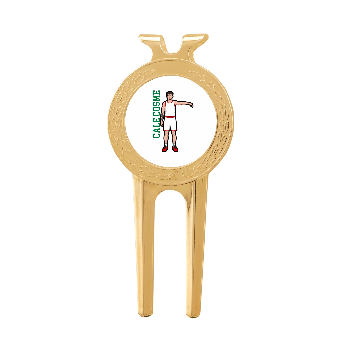 Divot Tool with Ball Marker — Name Vertical in Classic