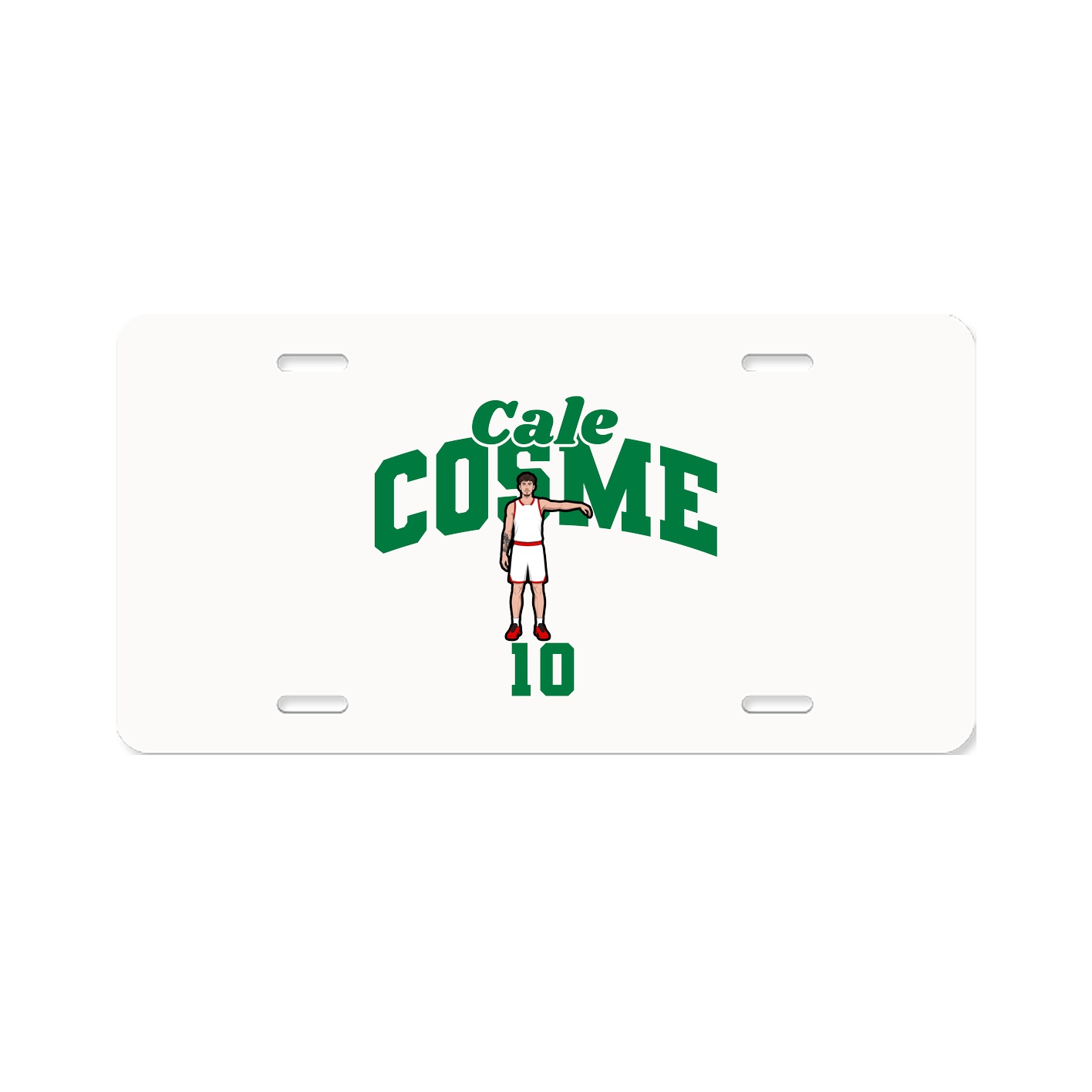 License Plate — Signature Arch in Classic