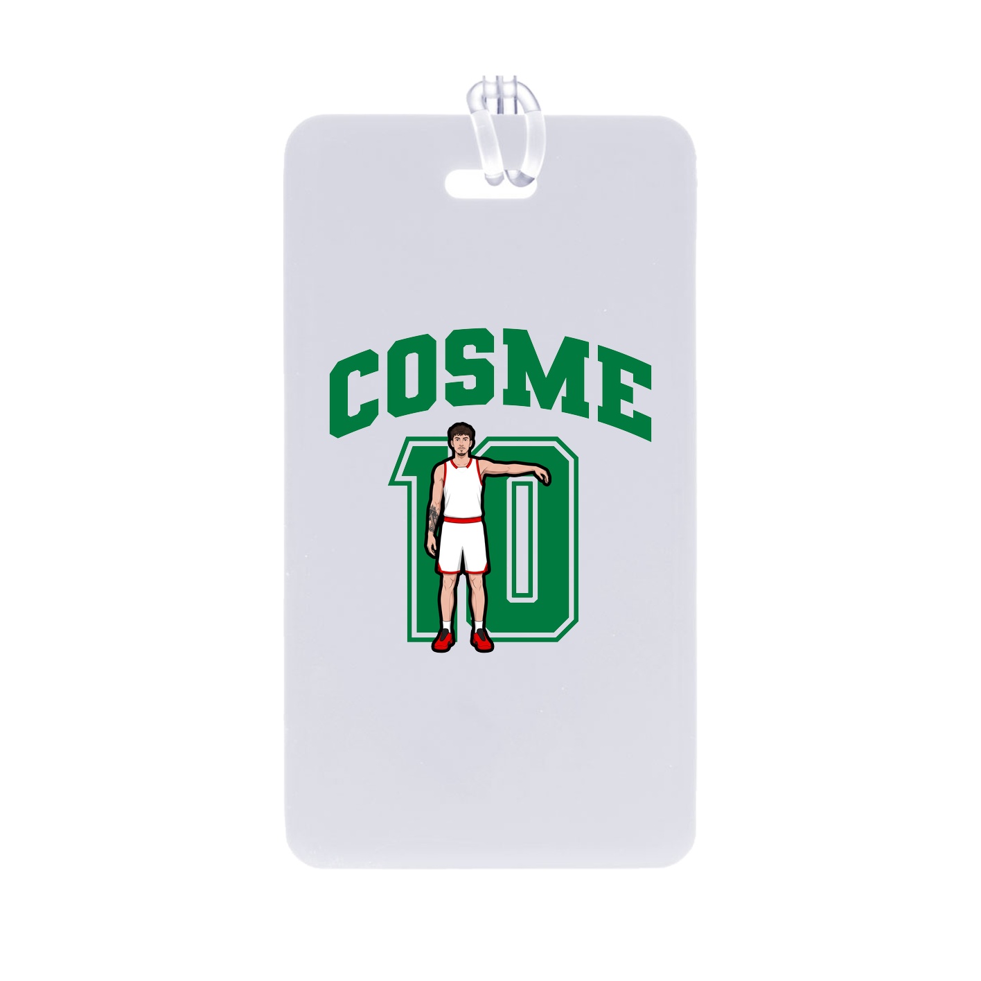 Bag Tag — Number in Classic