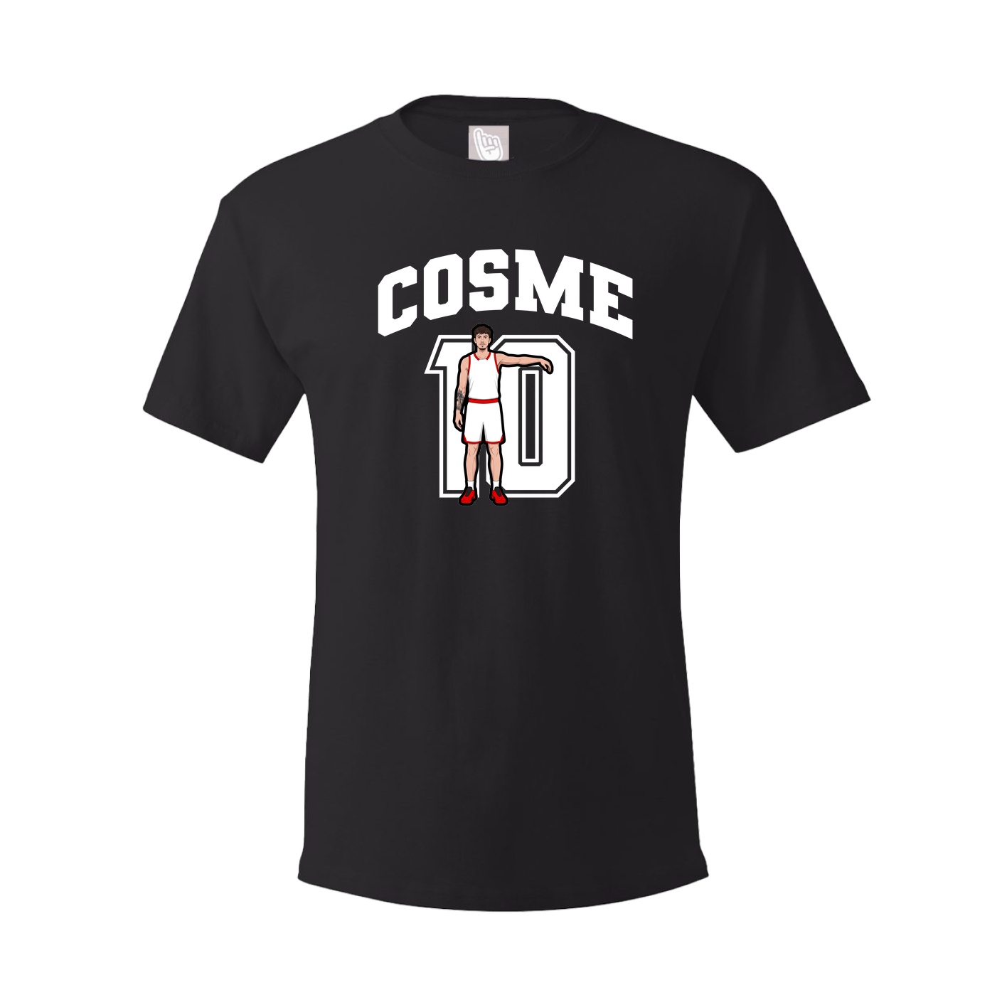Youth Tee — Number in Black