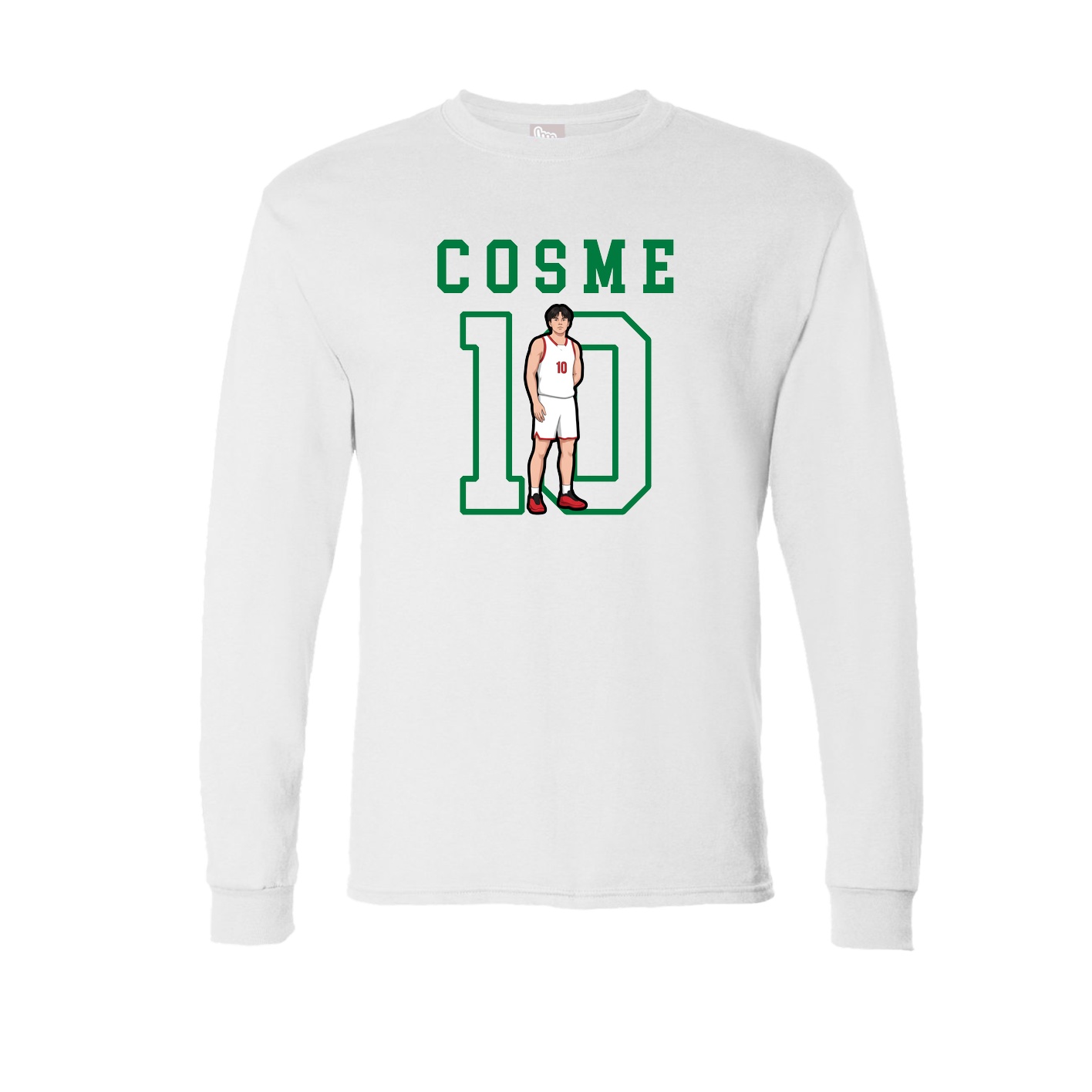 Long Sleeve Tee — Shirsey in White