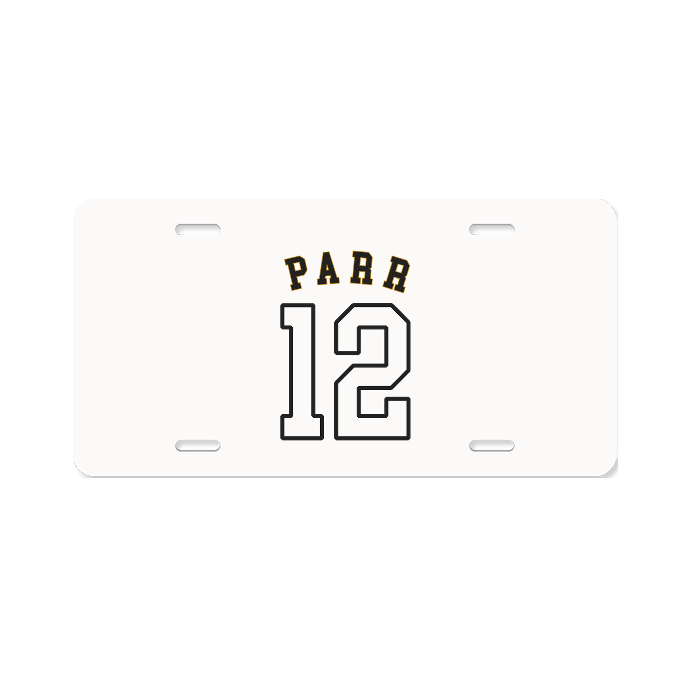 License Plate — Shirsey Arch in Classic