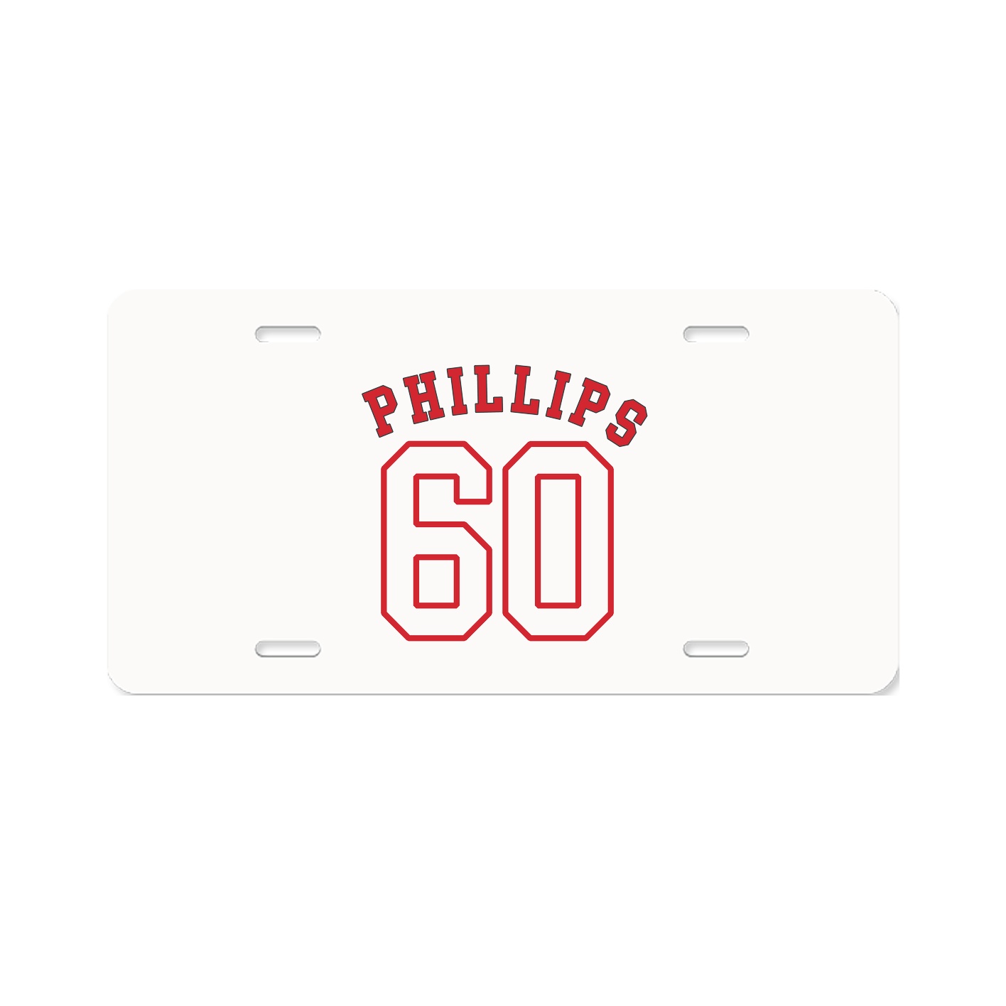 License Plate — Shirsey Arch in Classic