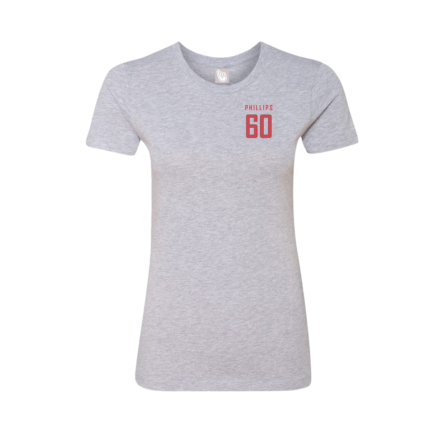 Fitted Women's Tee — Mesh Shirsey in Grey