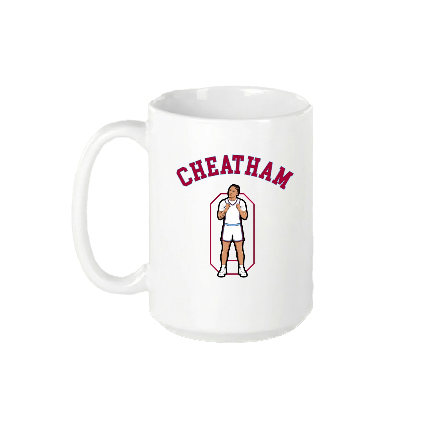 15oz Coffee Mug — Shirsey Arch in White