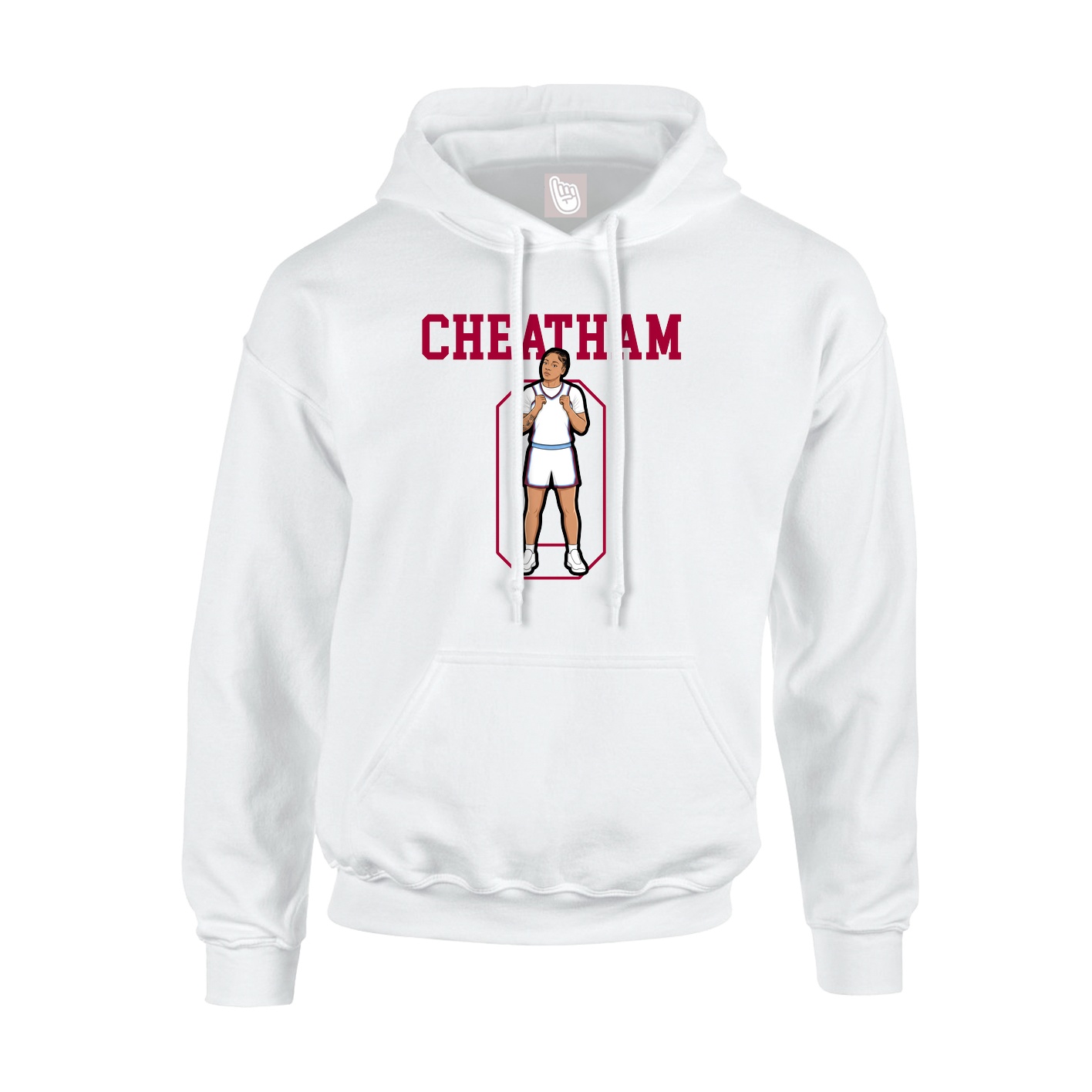 Hoodie — Shirsey in White