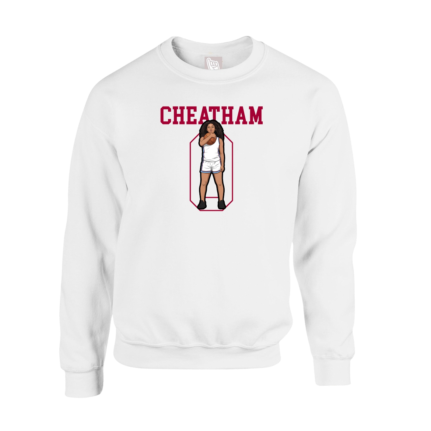 Fleece Crew — Shirsey in White
