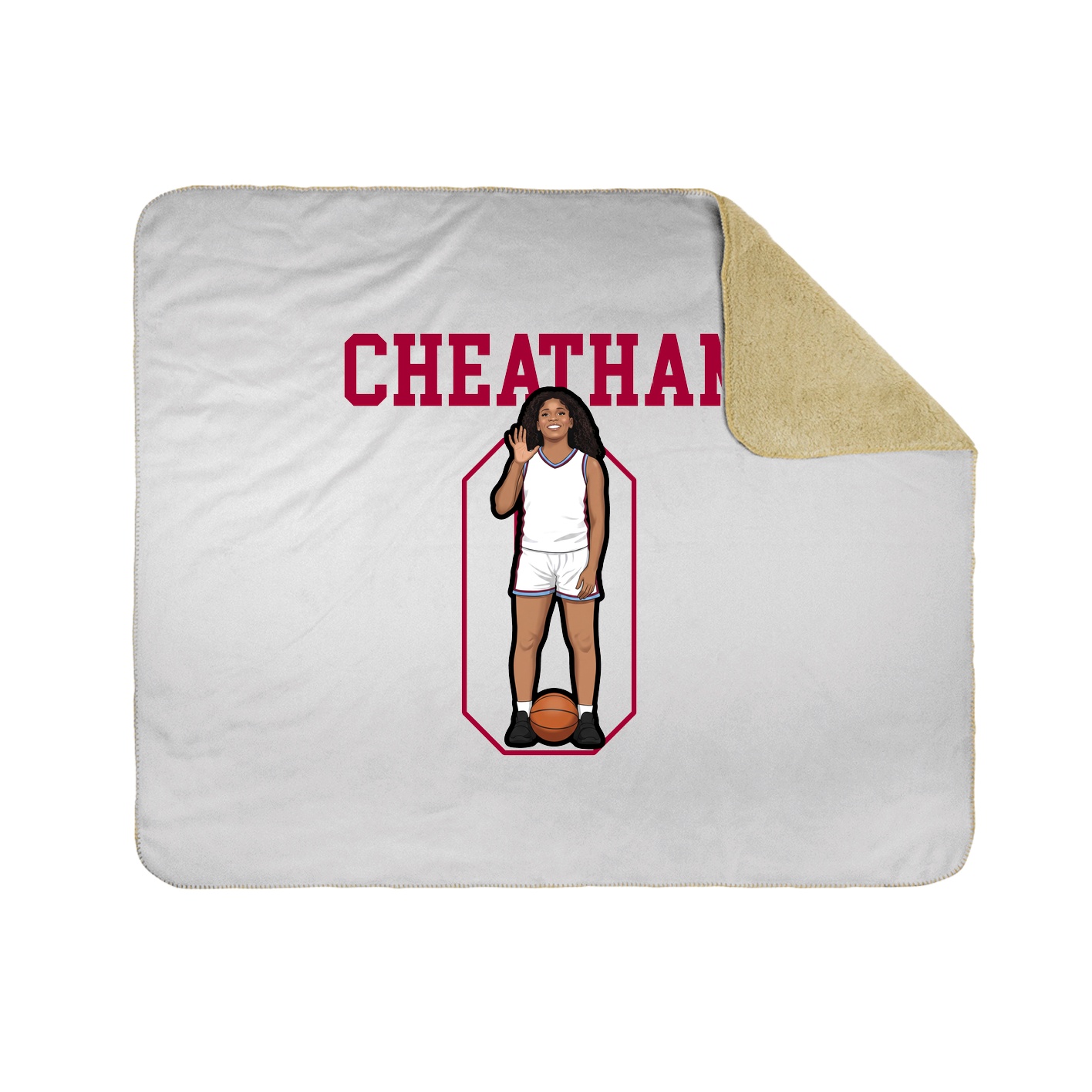 50x60 Sherpa Lined Throw Blanket