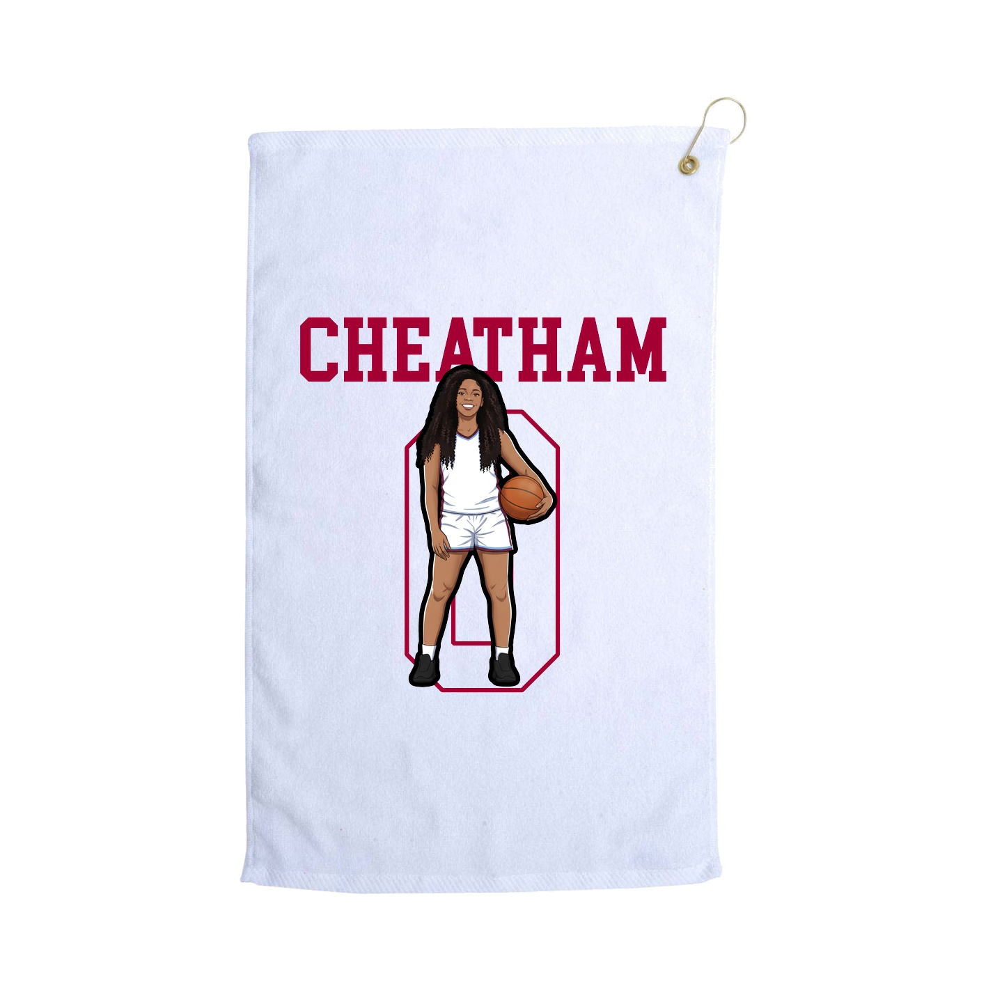 Golf Towel — Shirsey in White