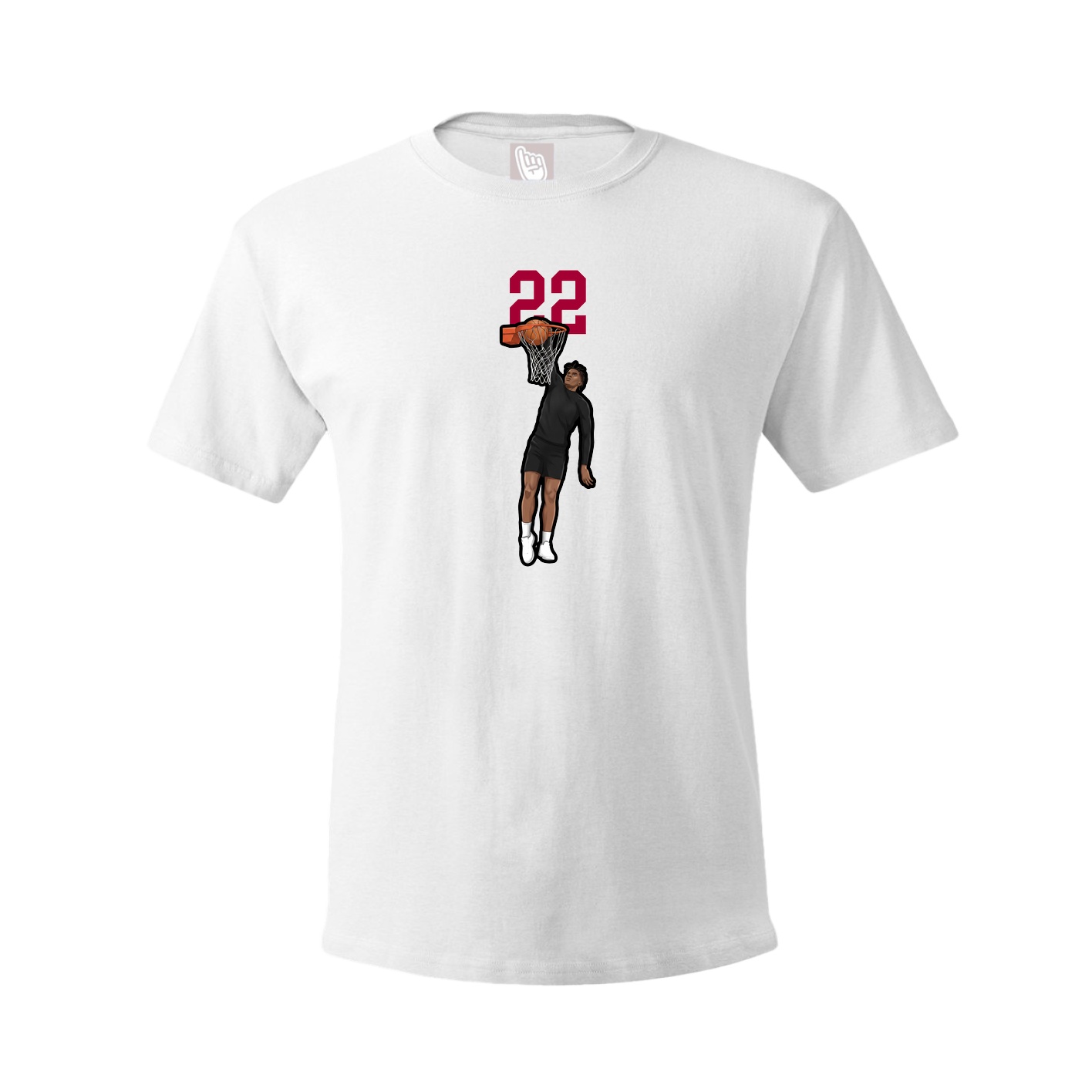 Tee — Number Top in White