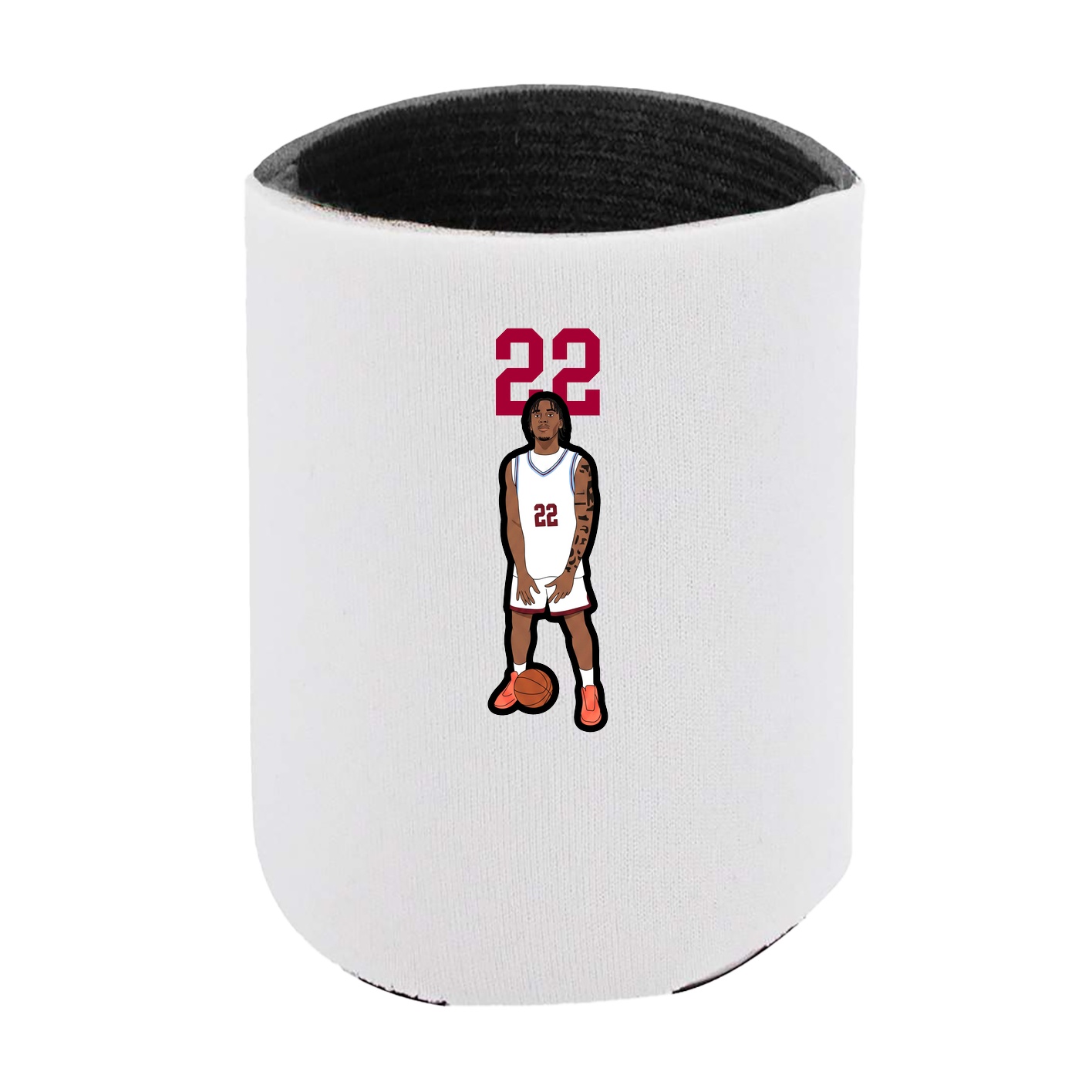 Can Holder — Number Top in White