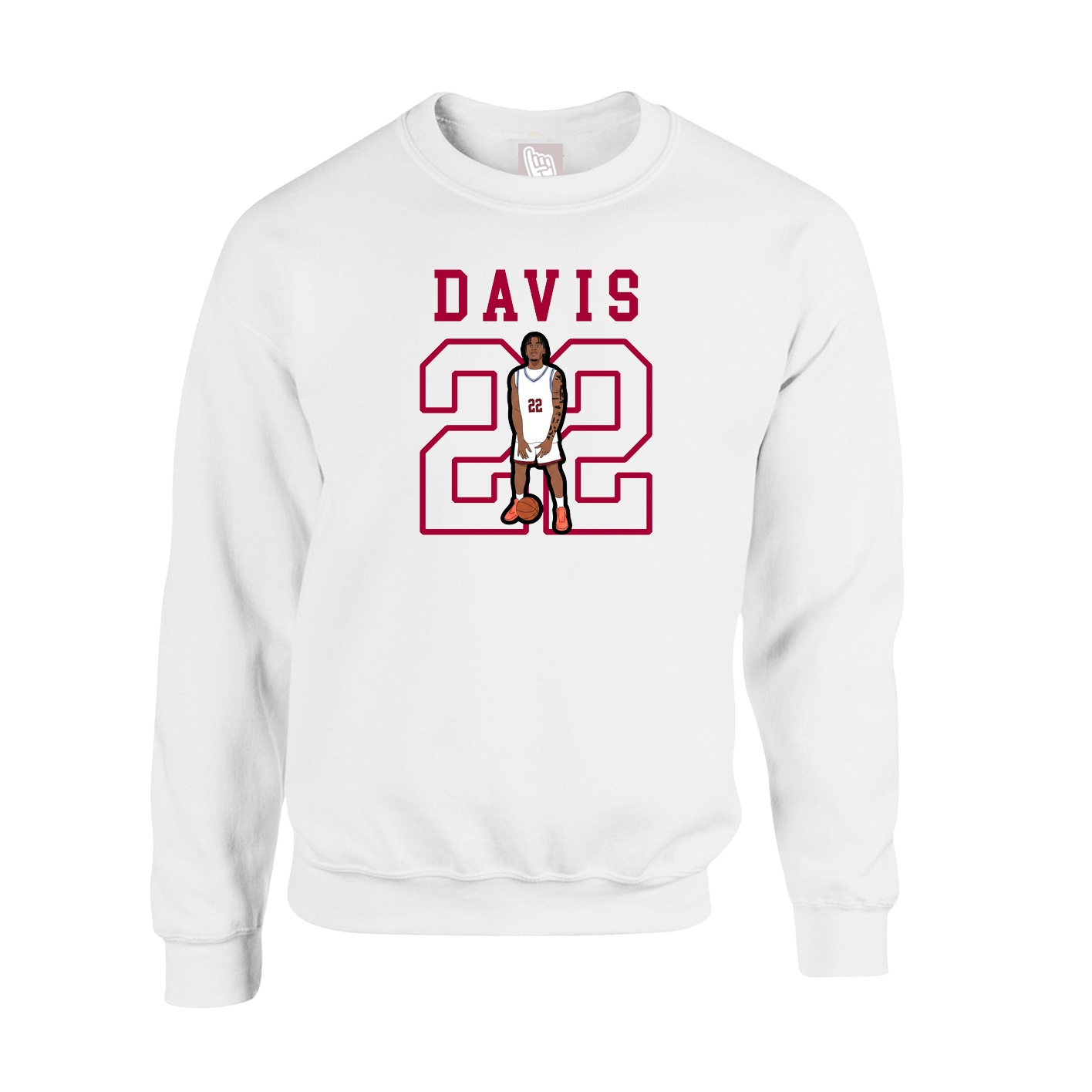 Fleece Crew — Shirsey in White