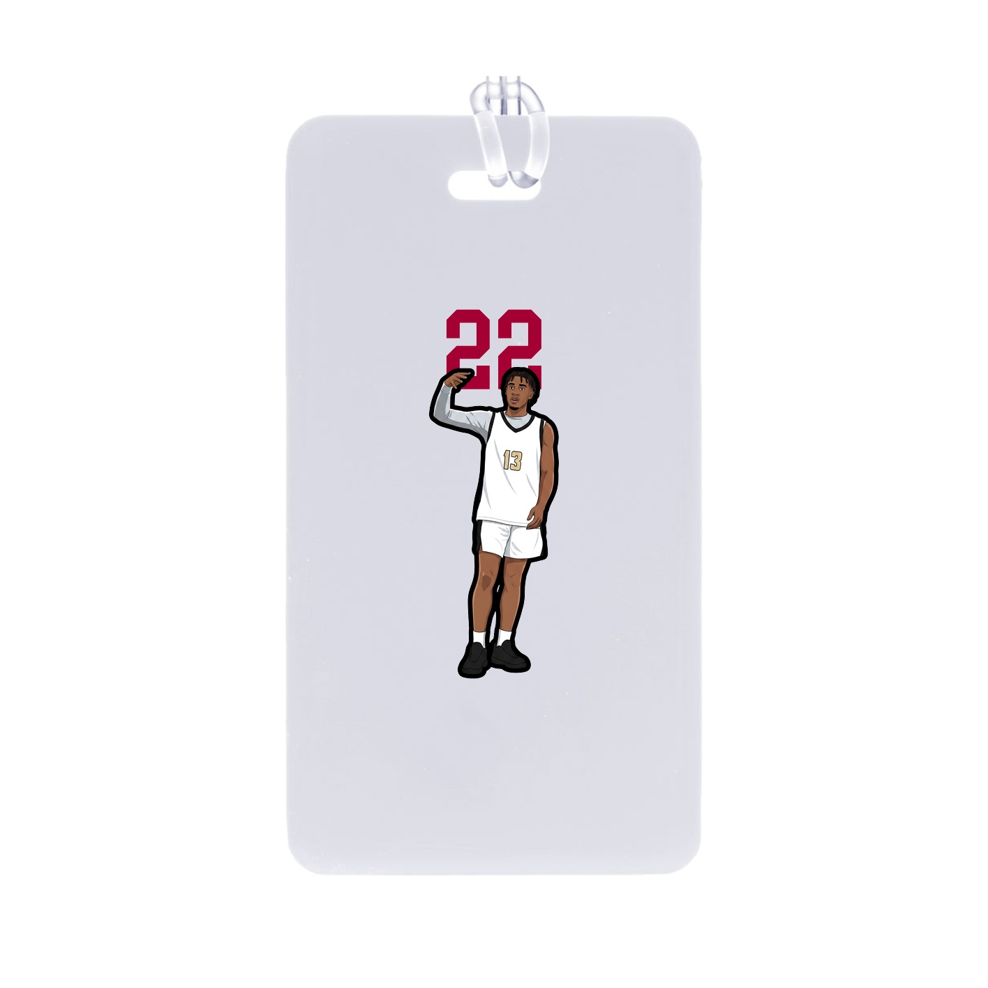 Bag Tag — Number Top in Classic
