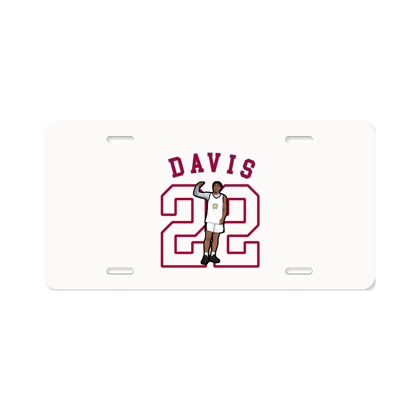 License Plate — Shirsey Arch in Classic