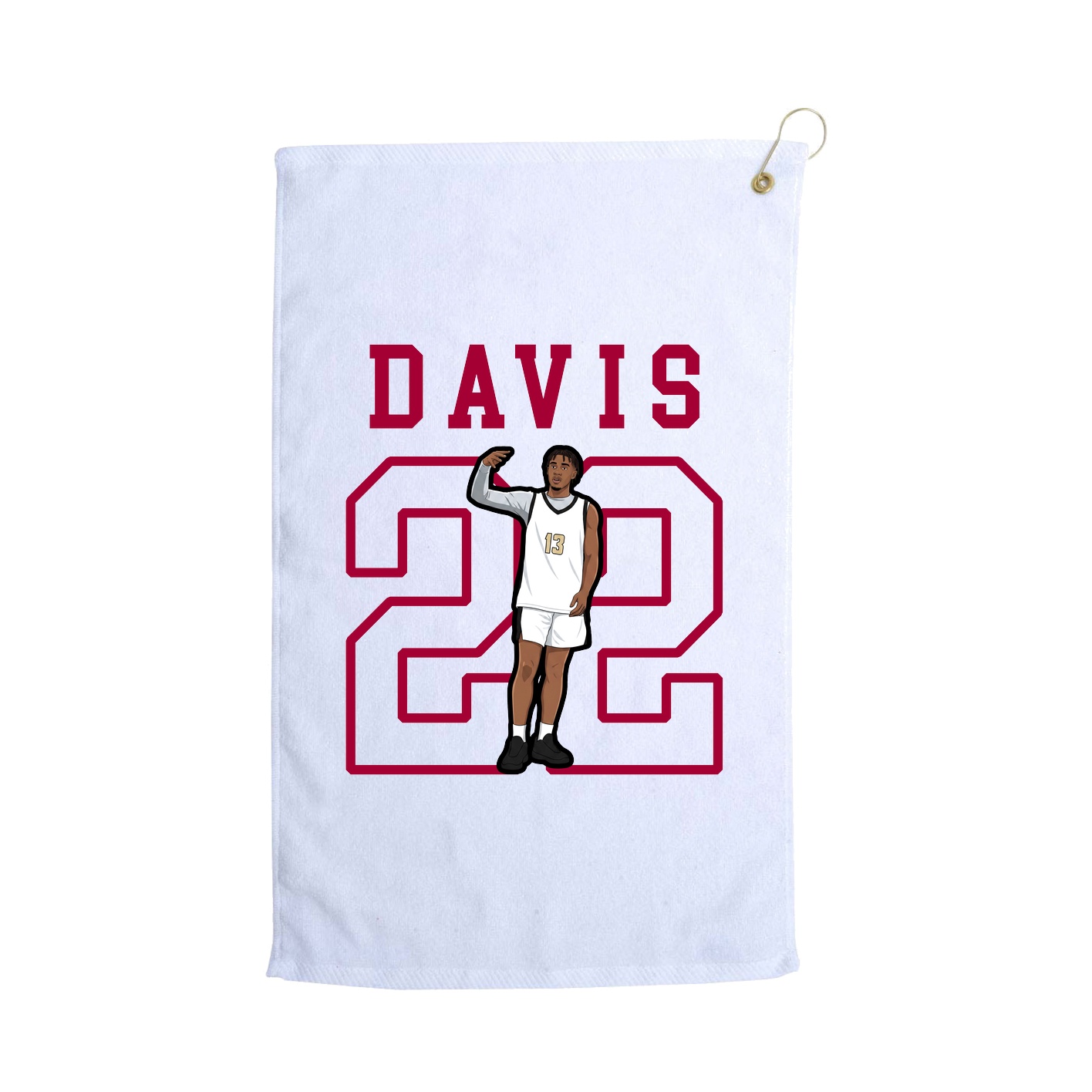 Golf Towel — Shirsey in White