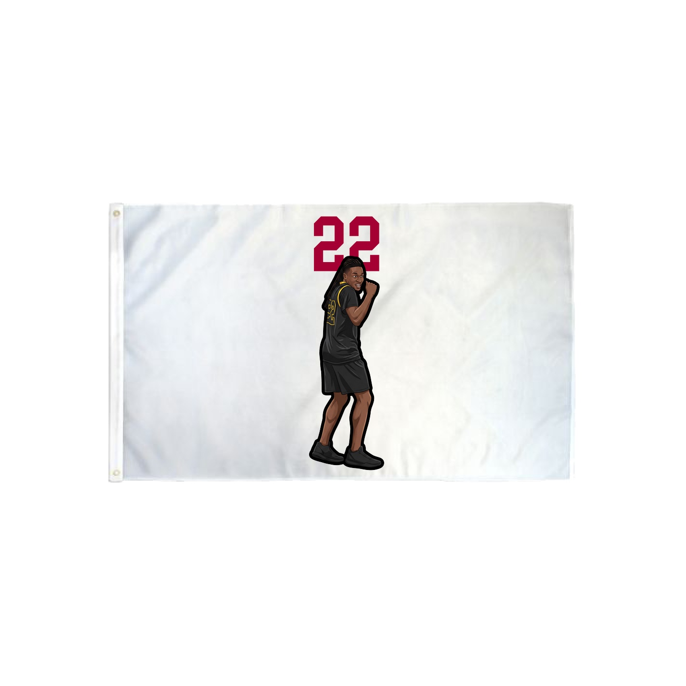 3x5 Flag — Number Top in Classic