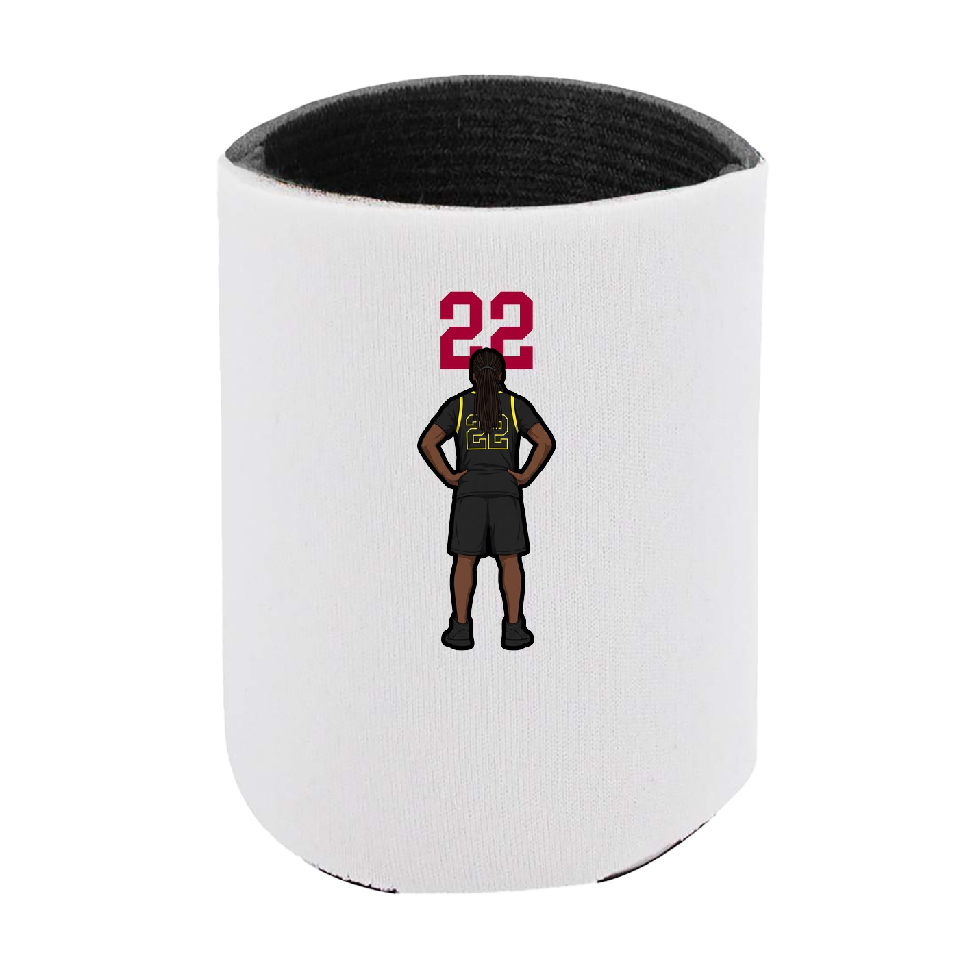 Can Holder — Number Top in White