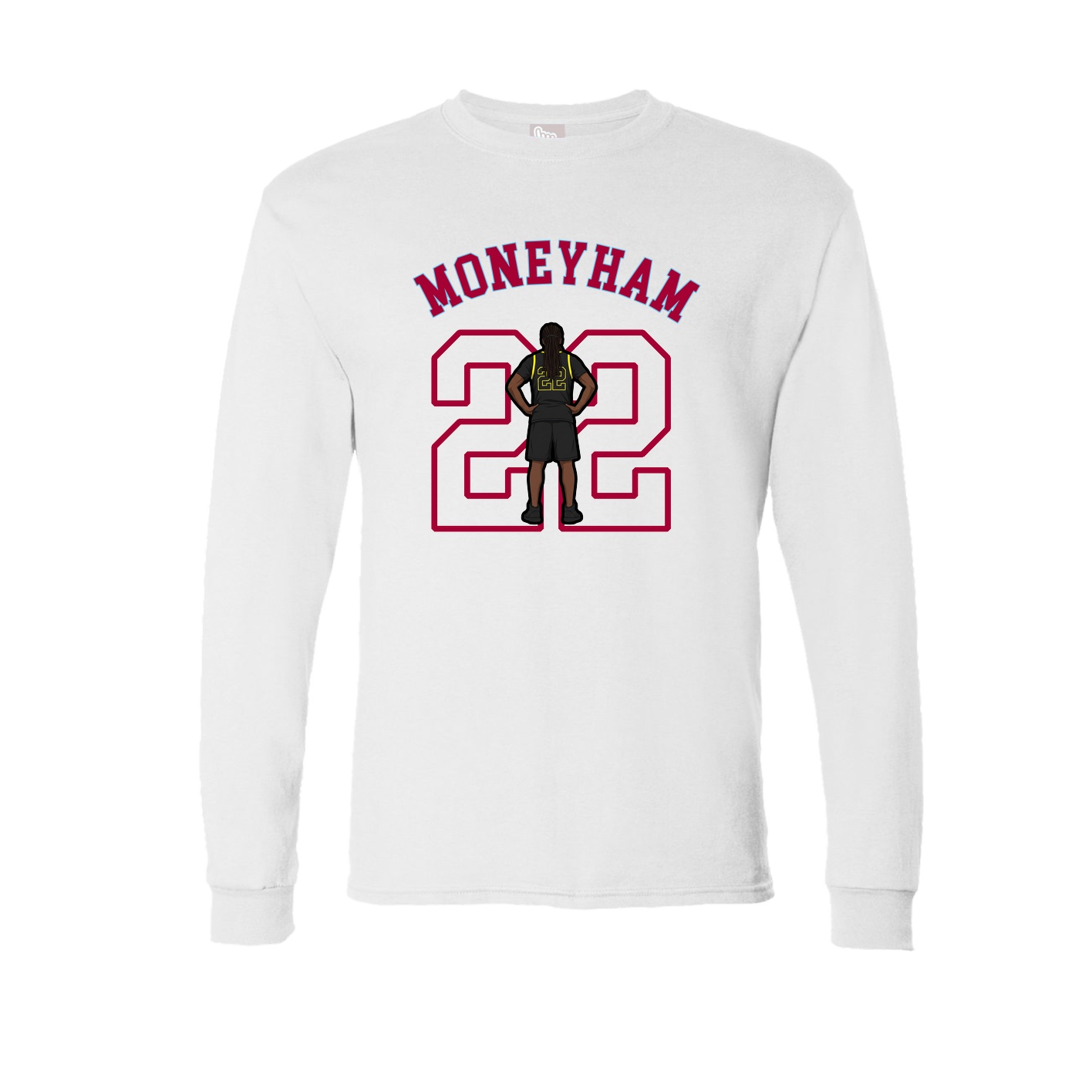 Long Sleeve Tee — Shirsey Arch in White