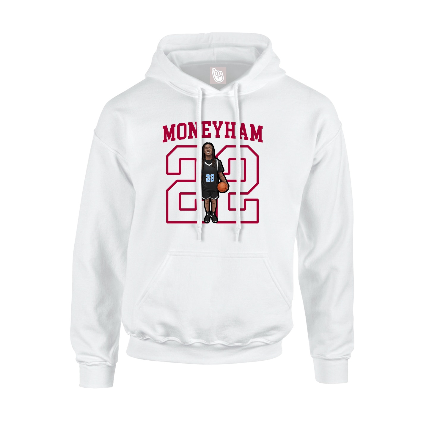 Youth Hoodie — Shirsey in White
