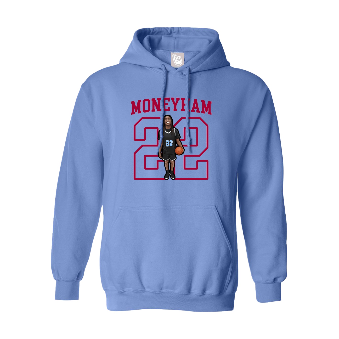 Youth Hoodie — Shirsey in Powder Blue