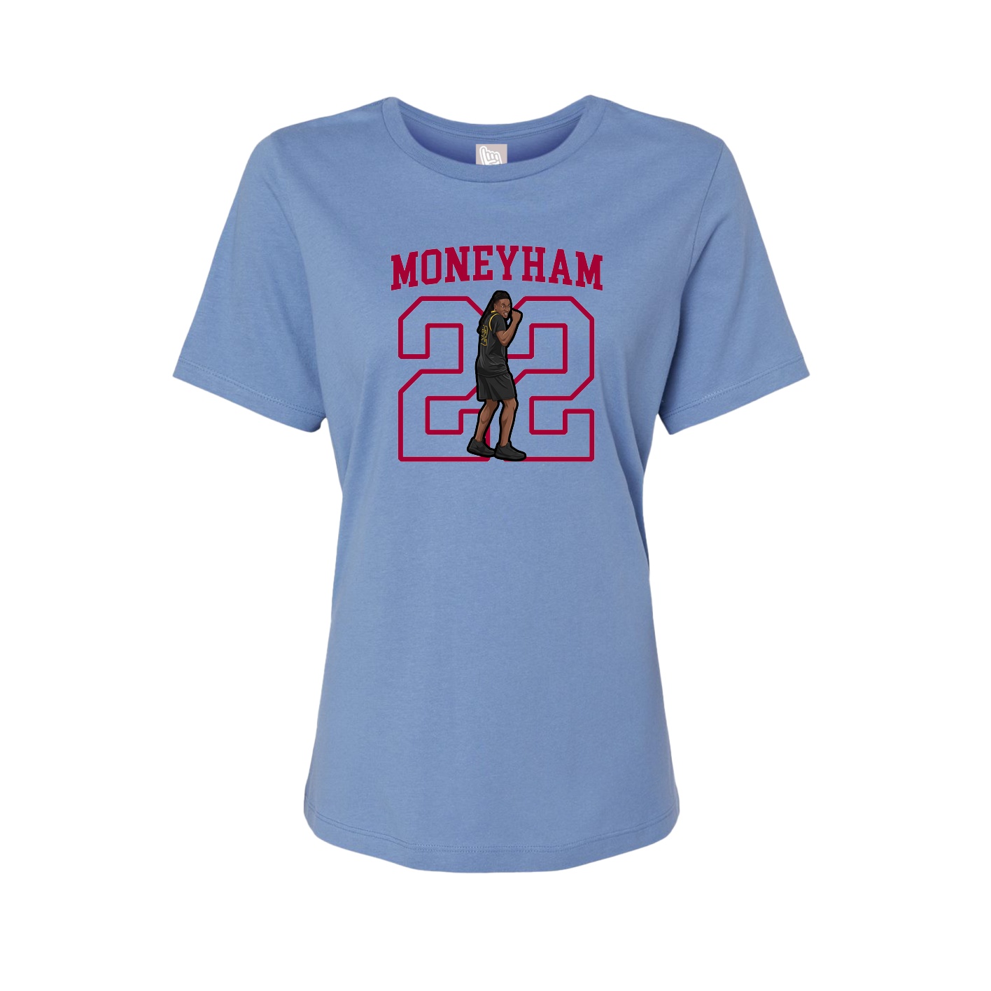 Womens Tee — Shirsey in Powder Blue