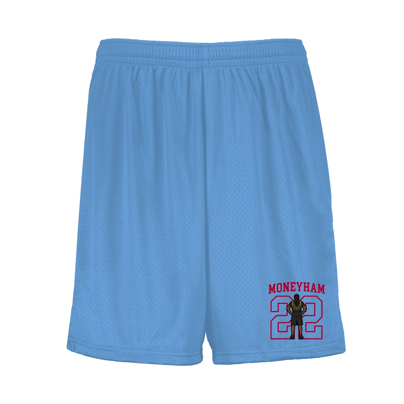 Shorts — Shirsey in Light Blue