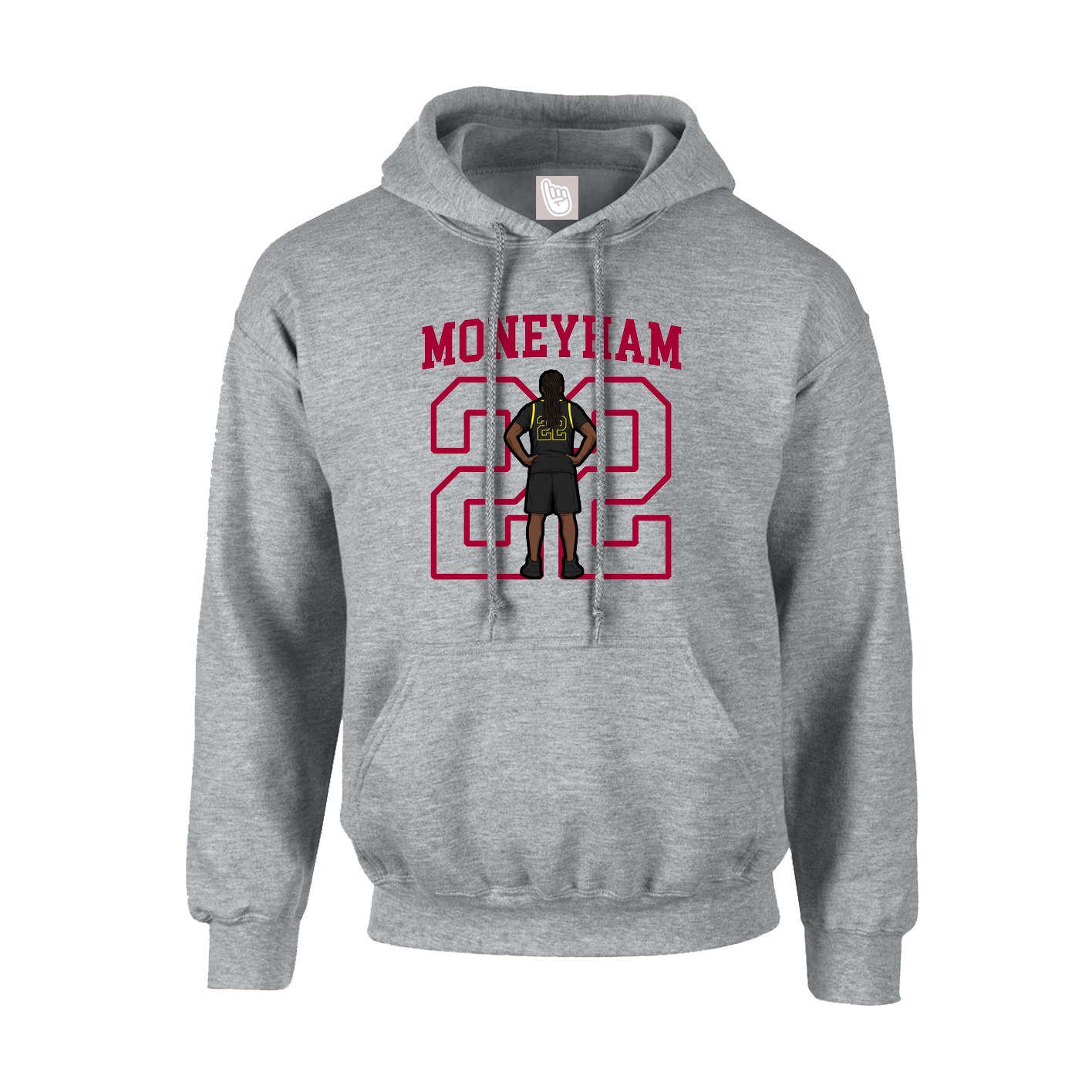 Hoodie — Shirsey in Grey