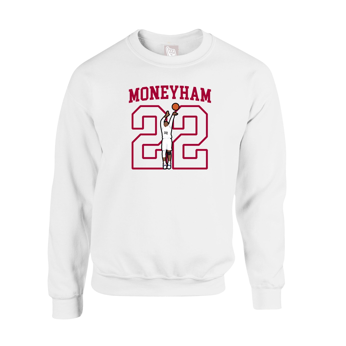 Fleece Crew — Shirsey in White
