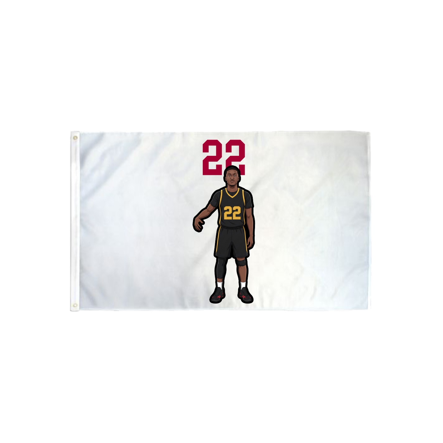 3x5 Flag — Number Top in Classic