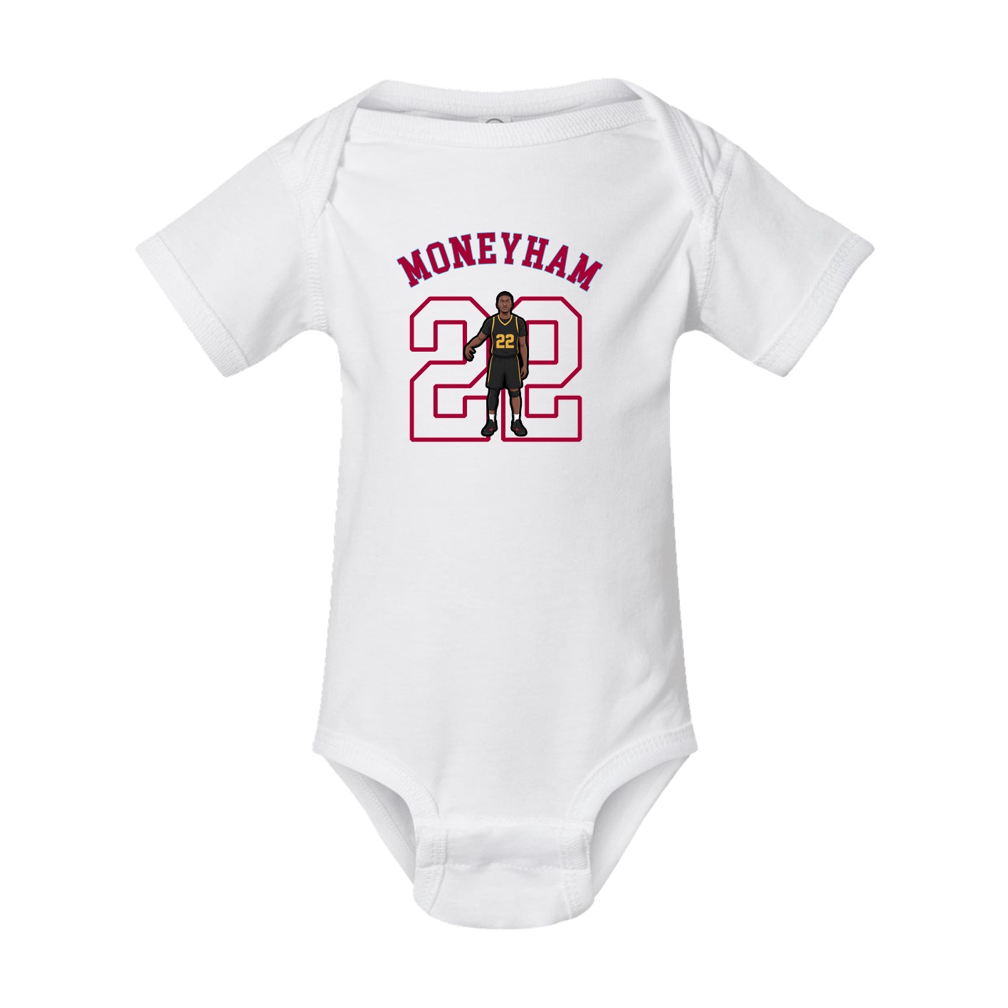 Baby Onesie — Shirsey Arch in White