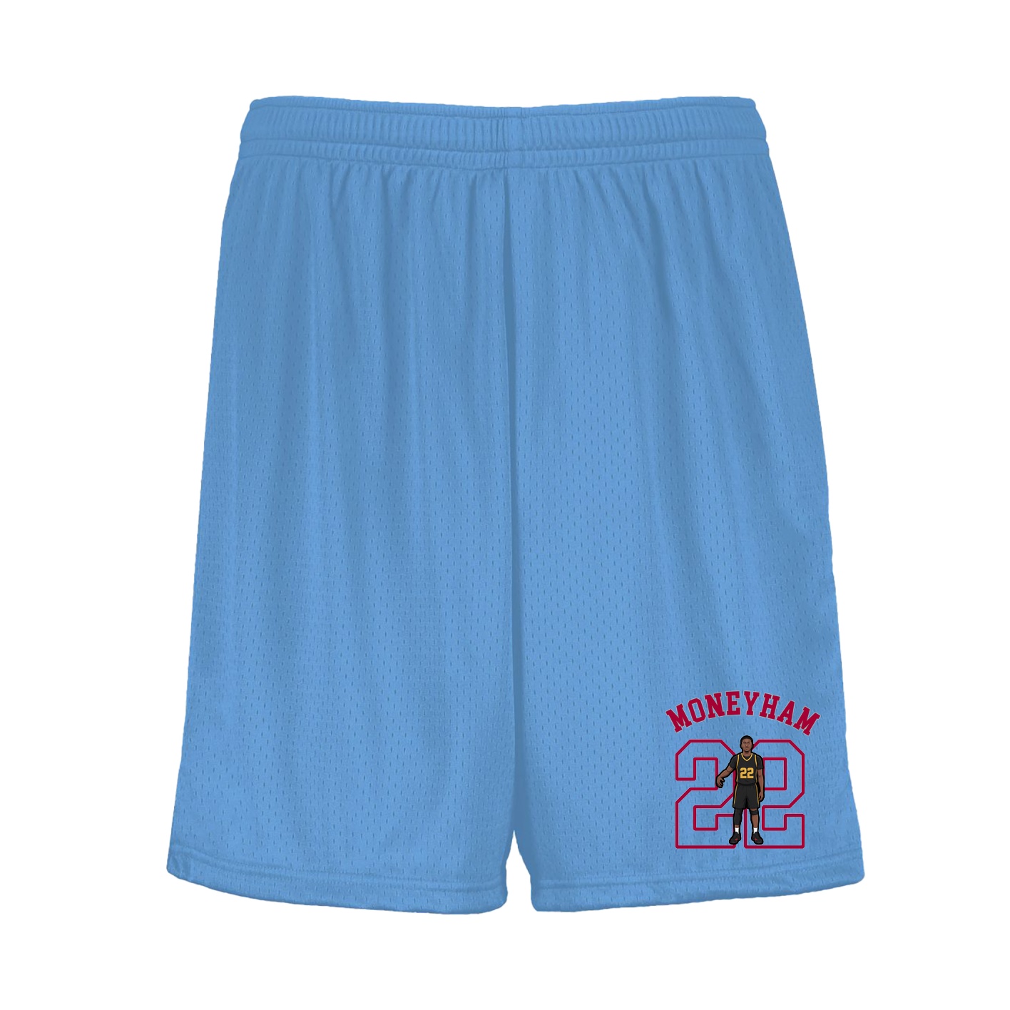 Shorts — Shirsey Arch in Light Blue