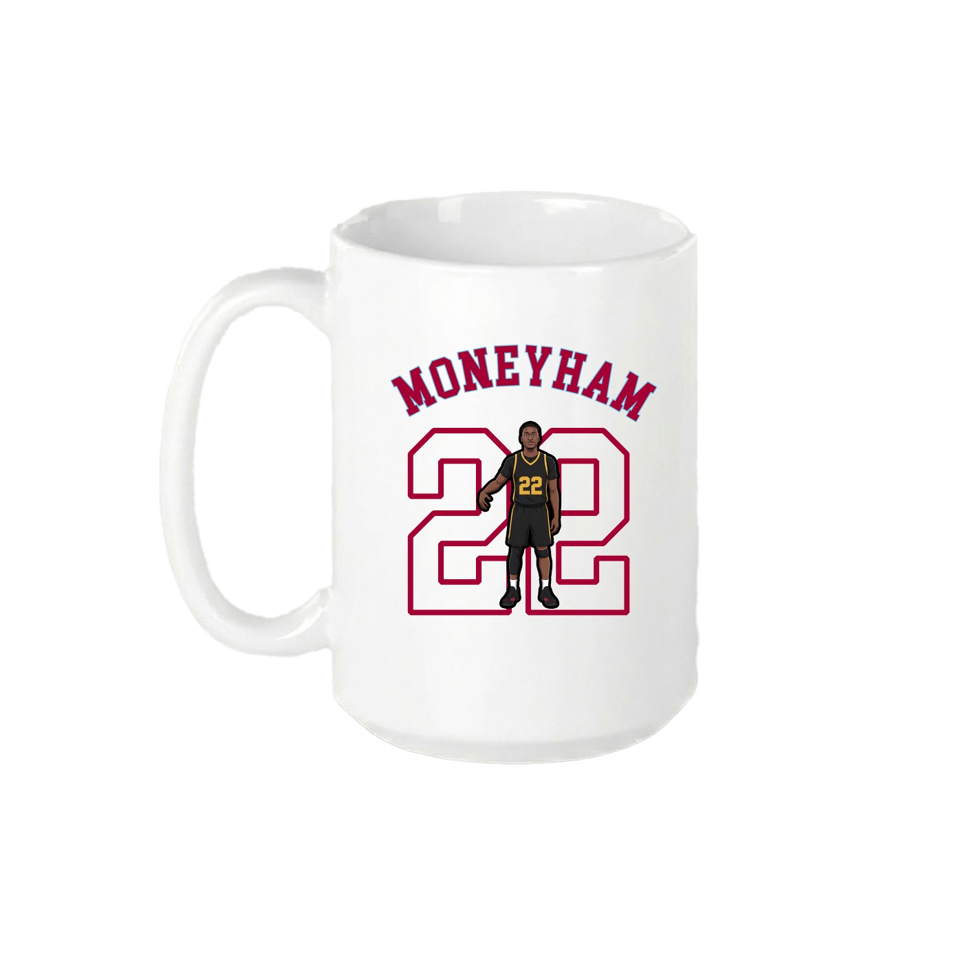 15oz Coffee Mug — Shirsey Arch in White